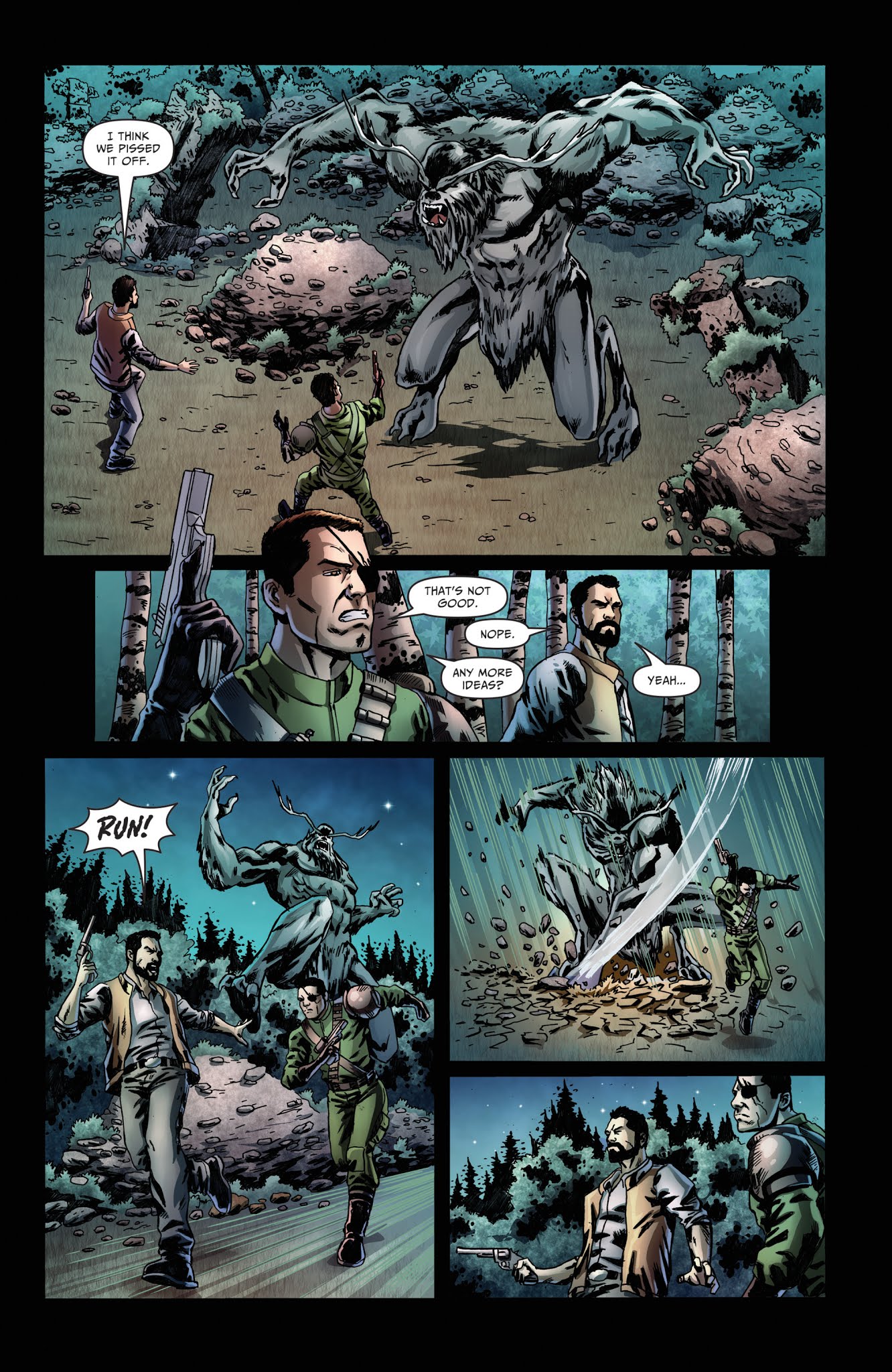 Read online The Monster Hunters' Survival Guide Case Files: Wendigo comic -  Issue # Full - 38