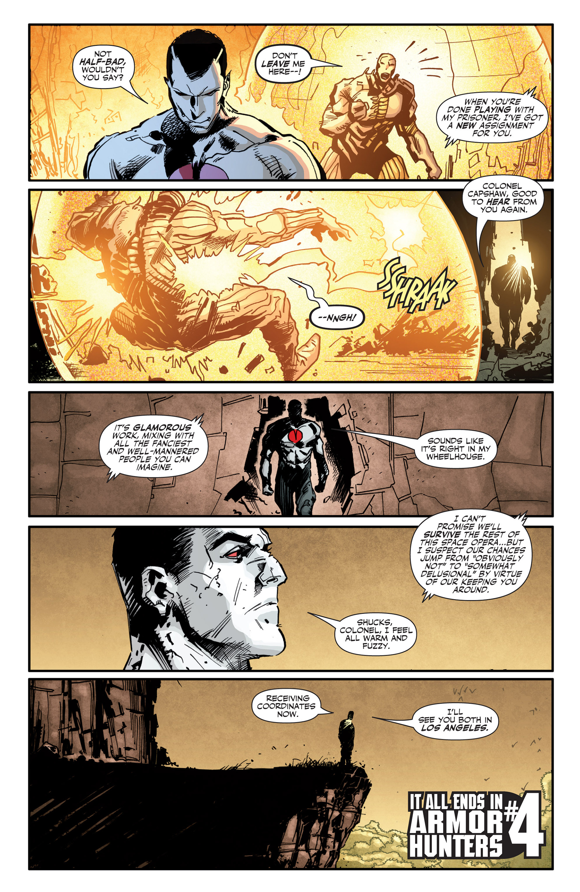 Read online Armor Hunters: Bloodshot comic -  Issue #3 - 24