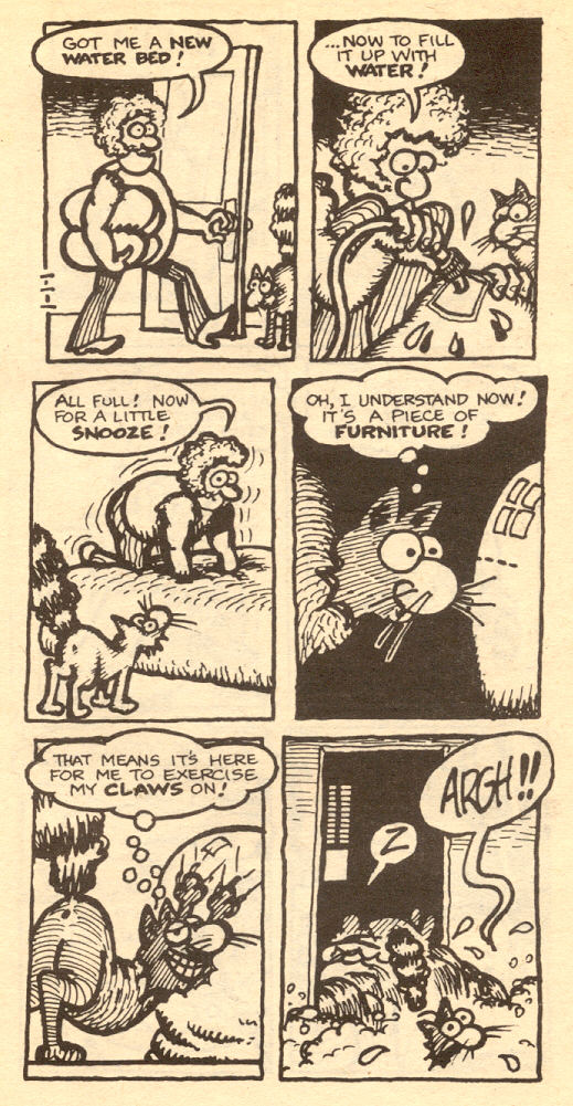 Read online Adventures of Fat Freddy's Cat comic -  Issue #1 - 13