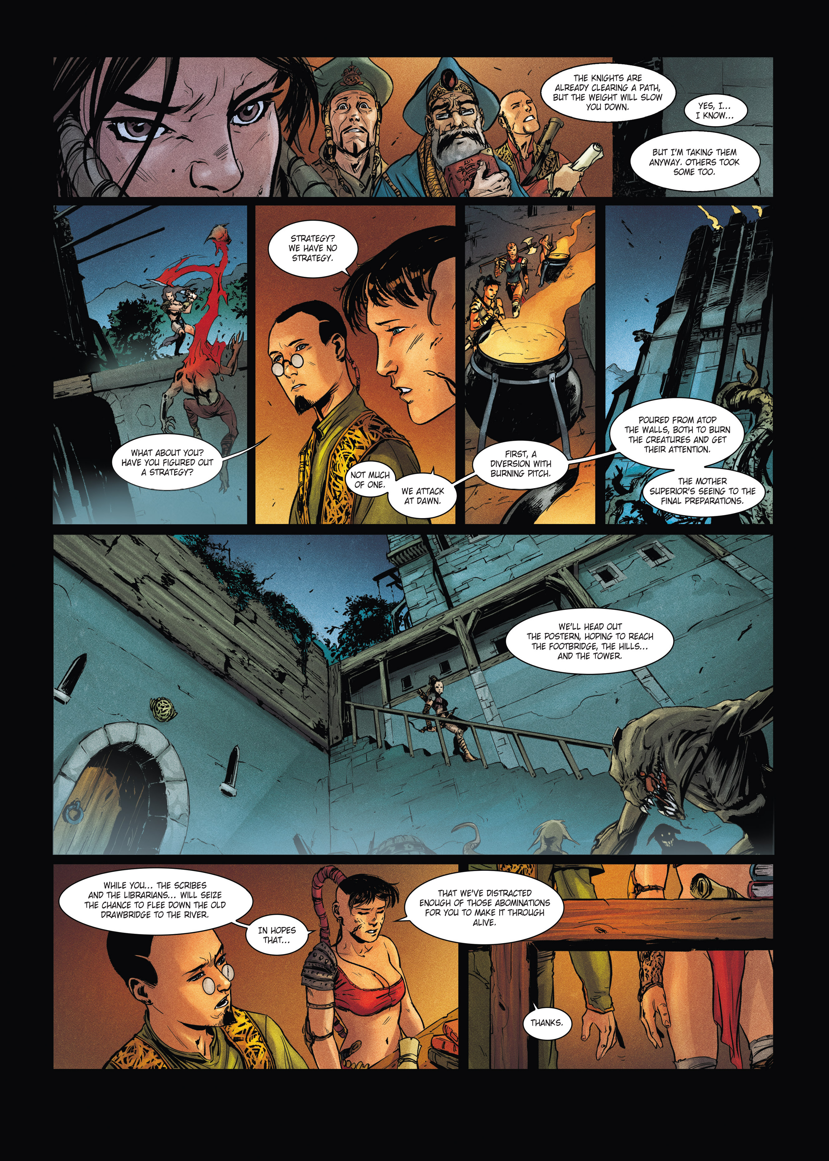 Read online Chronicles of the Dragon Knights comic -  Issue #21 - 46