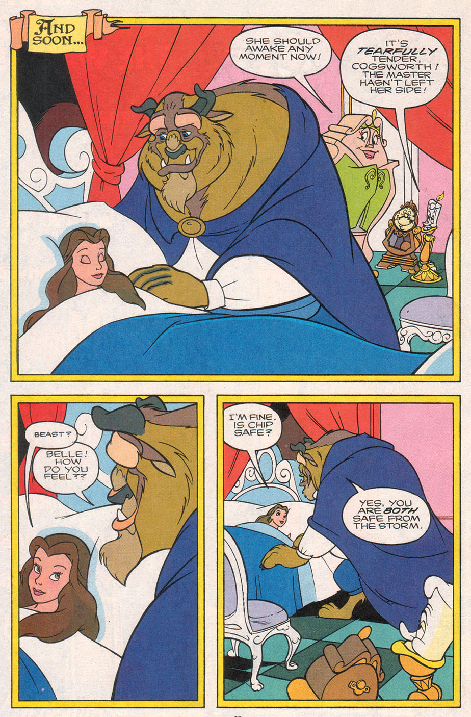 Read online Disney's Beauty and the Beast comic -  Issue #8 - 30