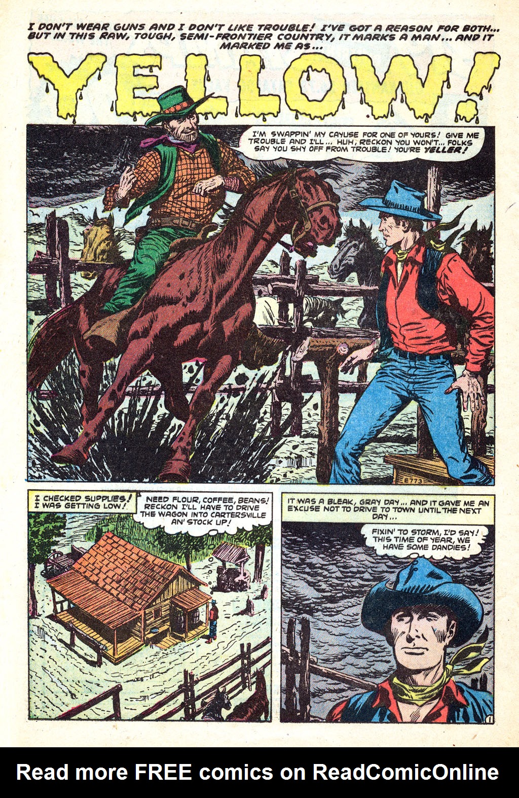 Read online Rugged Action comic -  Issue #1 - 20