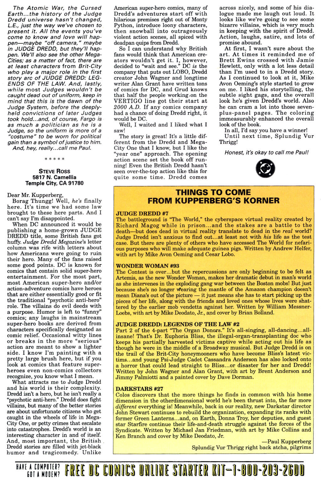 Read online Judge Dredd (1994) comic -  Issue #6 - 27
