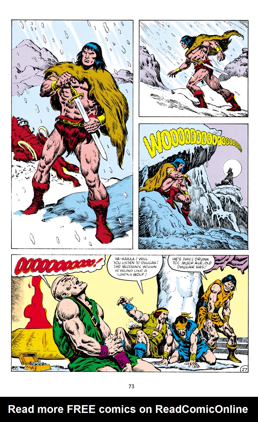 Read online The Chronicles of Conan comic -  Issue # TPB 22 (Part 1) - 74