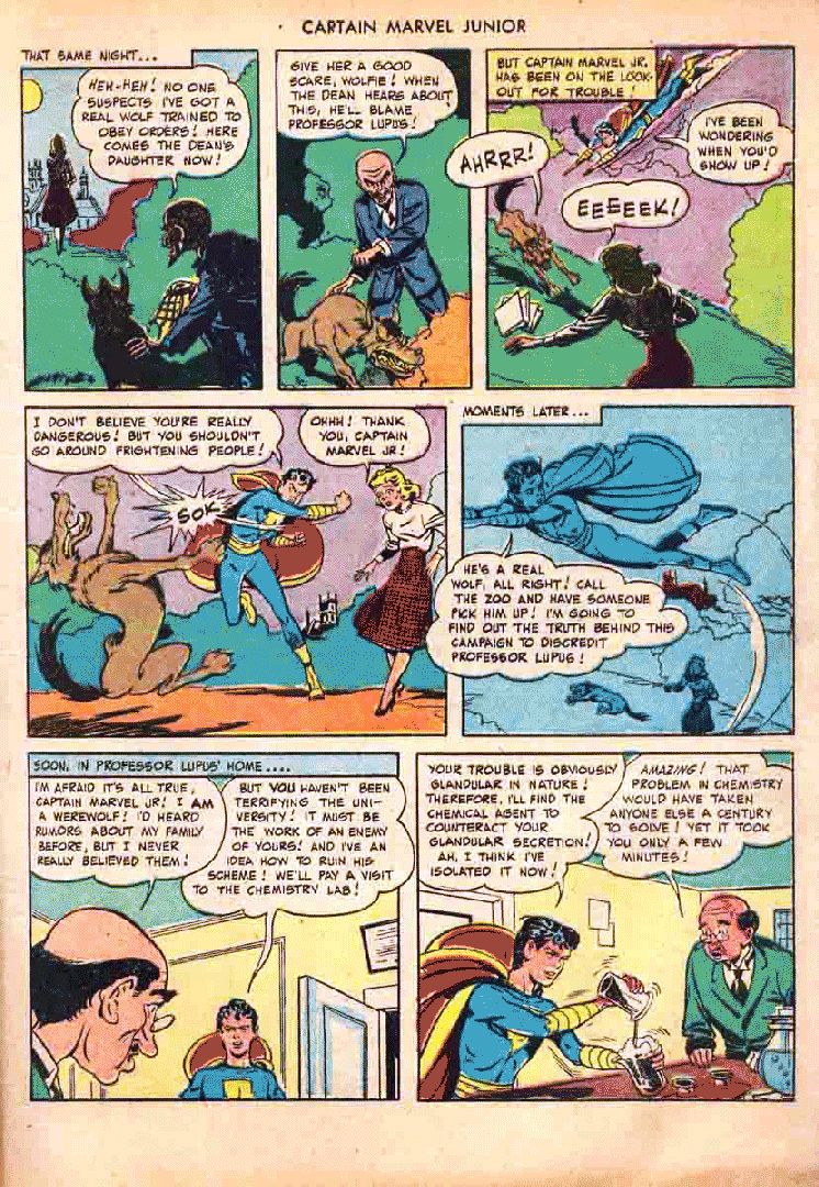 Read online Captain Marvel, Jr. comic -  Issue #75 - 17