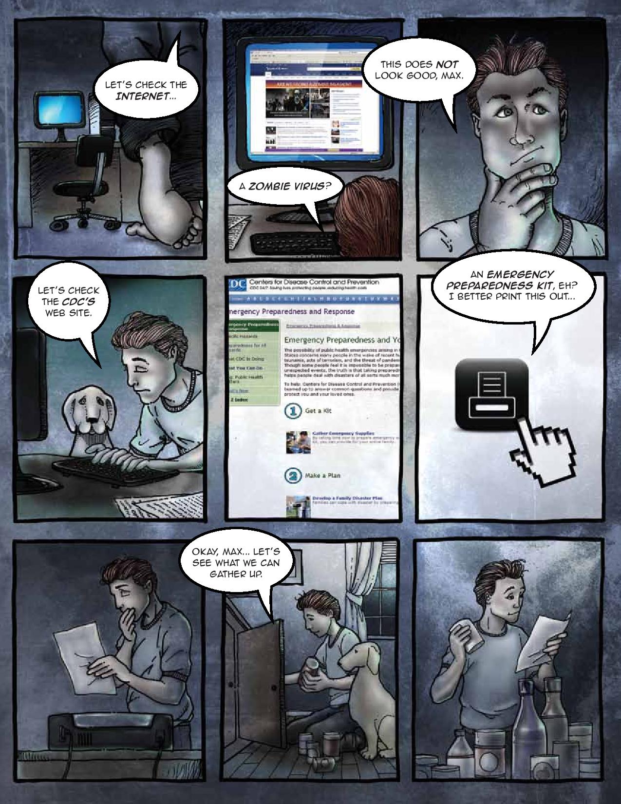 Read online Preparedness 101: A Zombie Pandemic comic -  Issue # Full - 6
