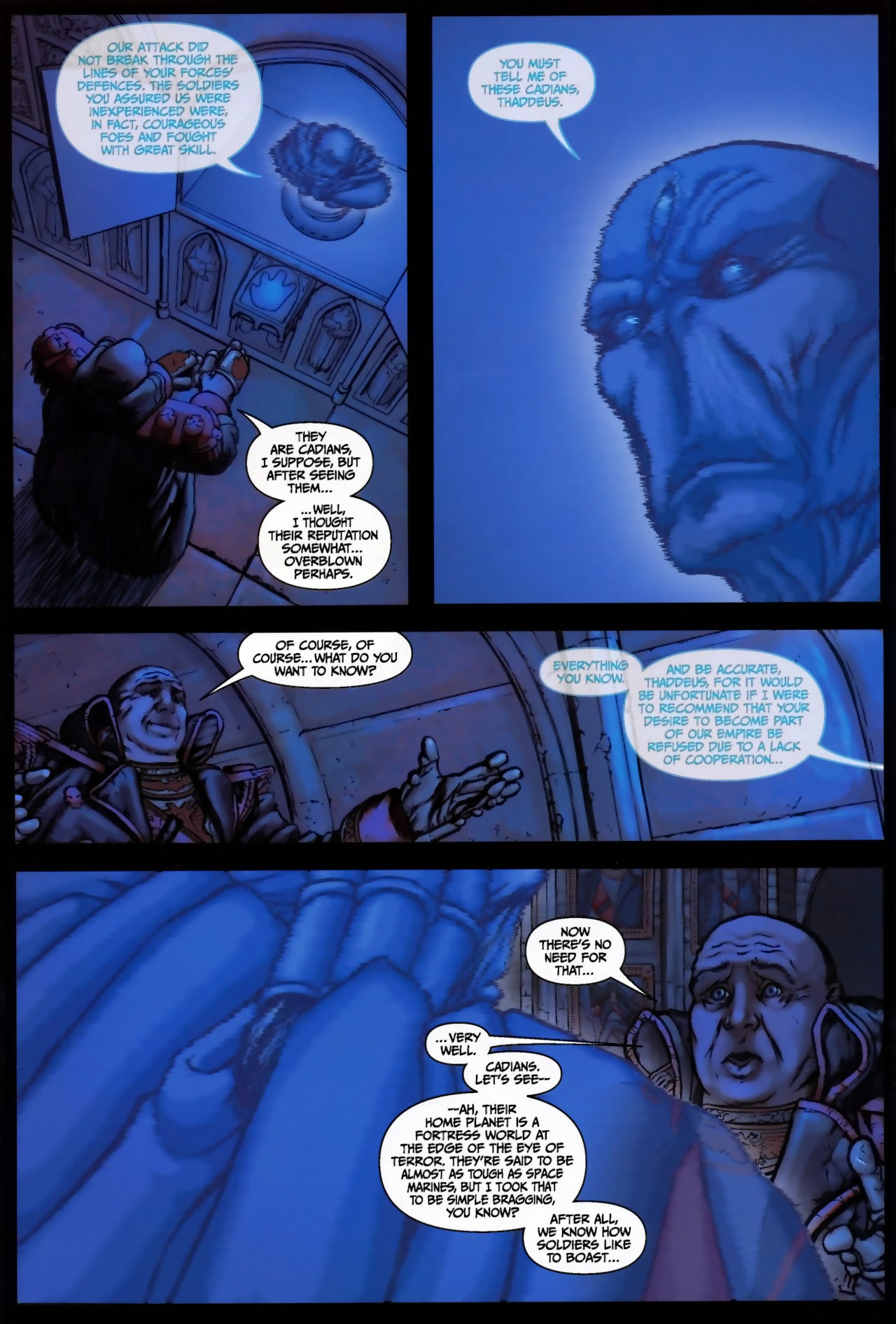 Read online Warhammer 40,000: Fire & Honour comic -  Issue #2 - 11