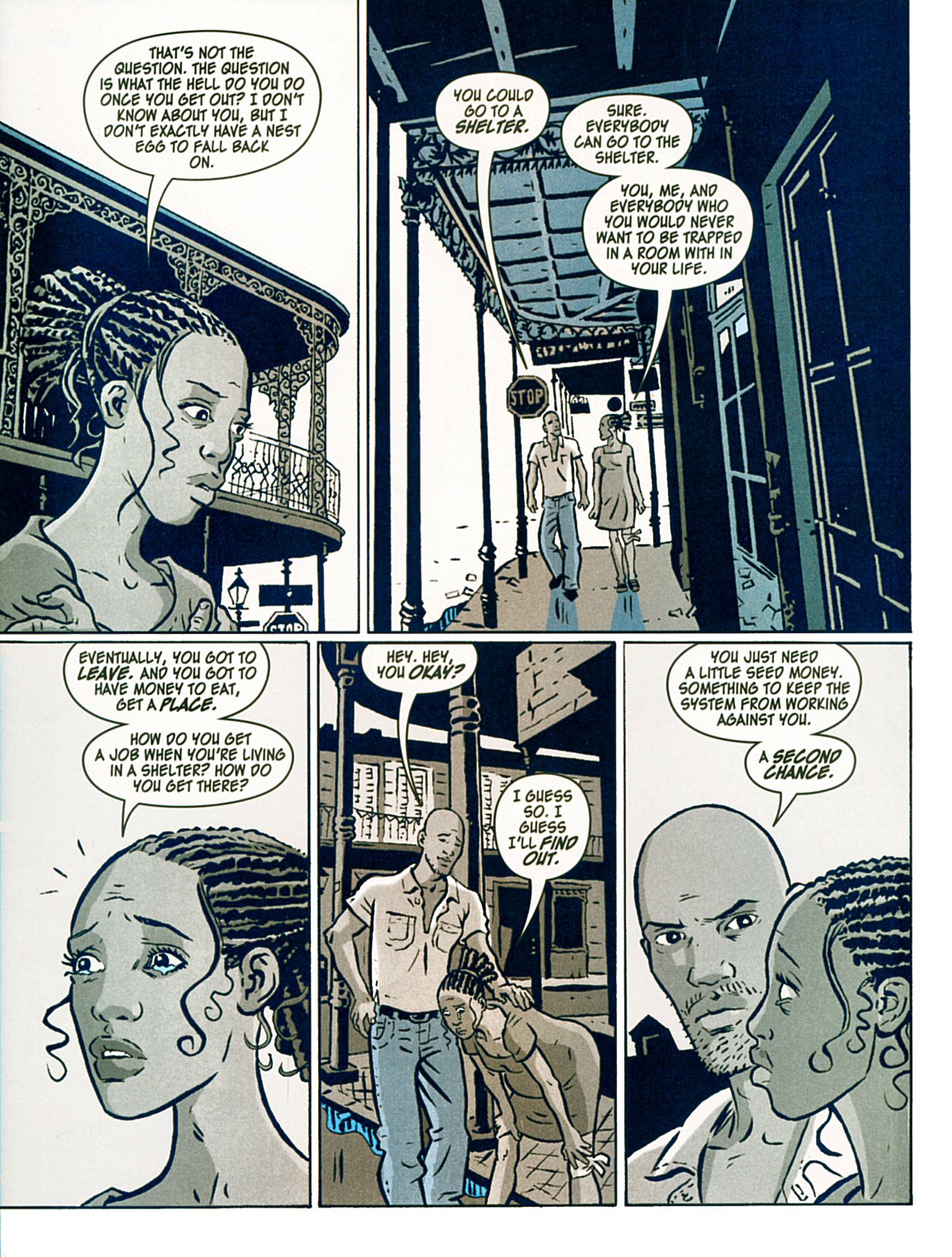 Read online Dark Rain: A New Orleans Story comic -  Issue # TPB - 117