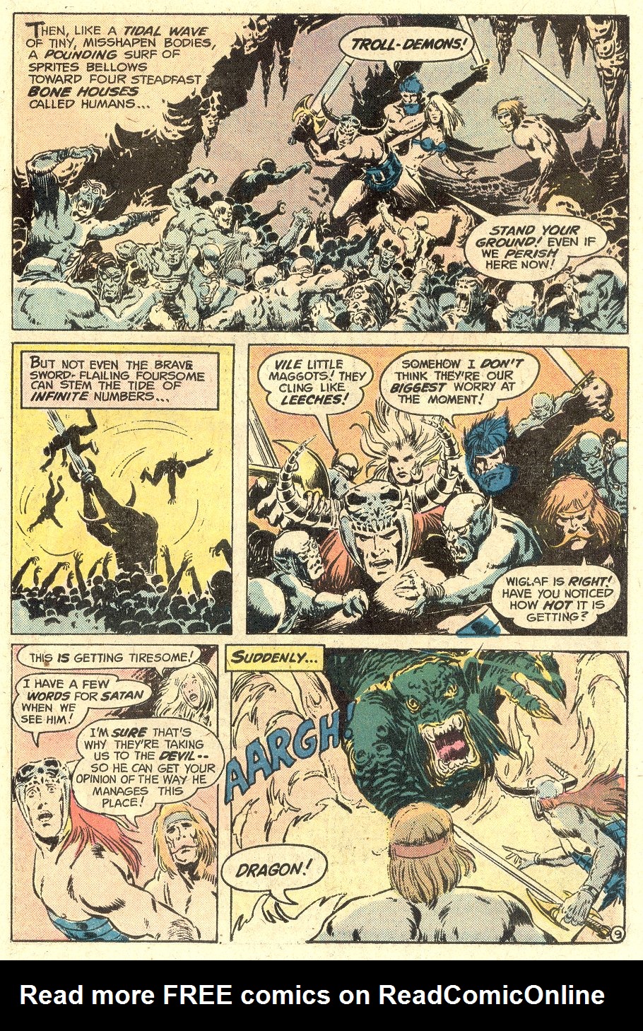 Read online Beowulf (1975) comic -  Issue #2 - 10