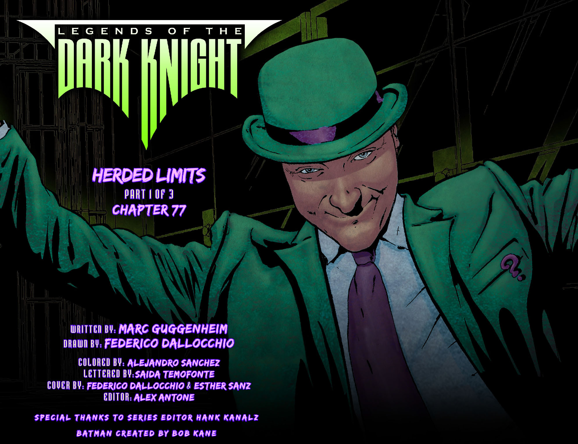 Read online Legends of the Dark Knight [I] comic -  Issue #77 - 2