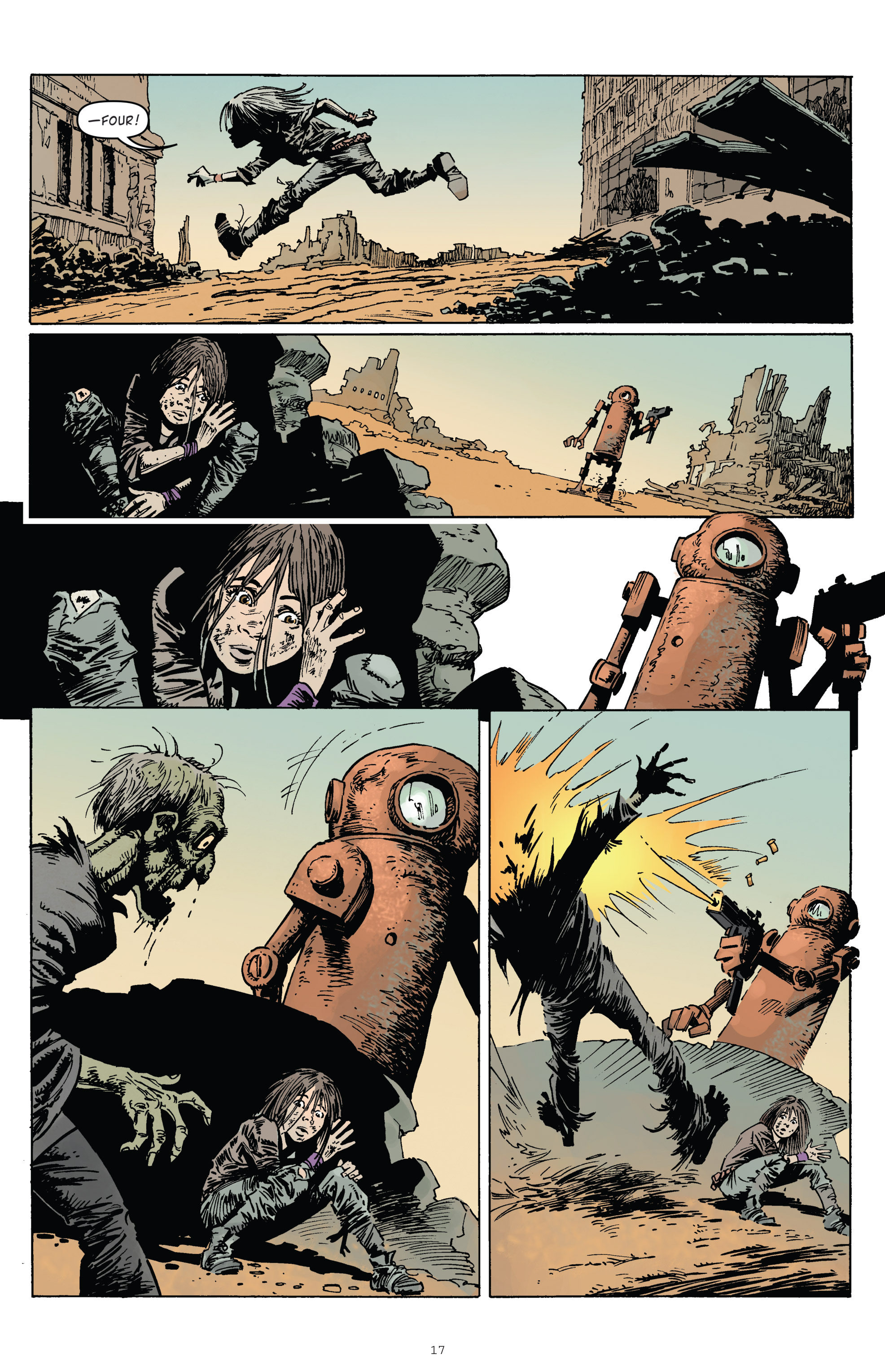 Read online Zombies vs Robots (2015) comic -  Issue #1 - 17