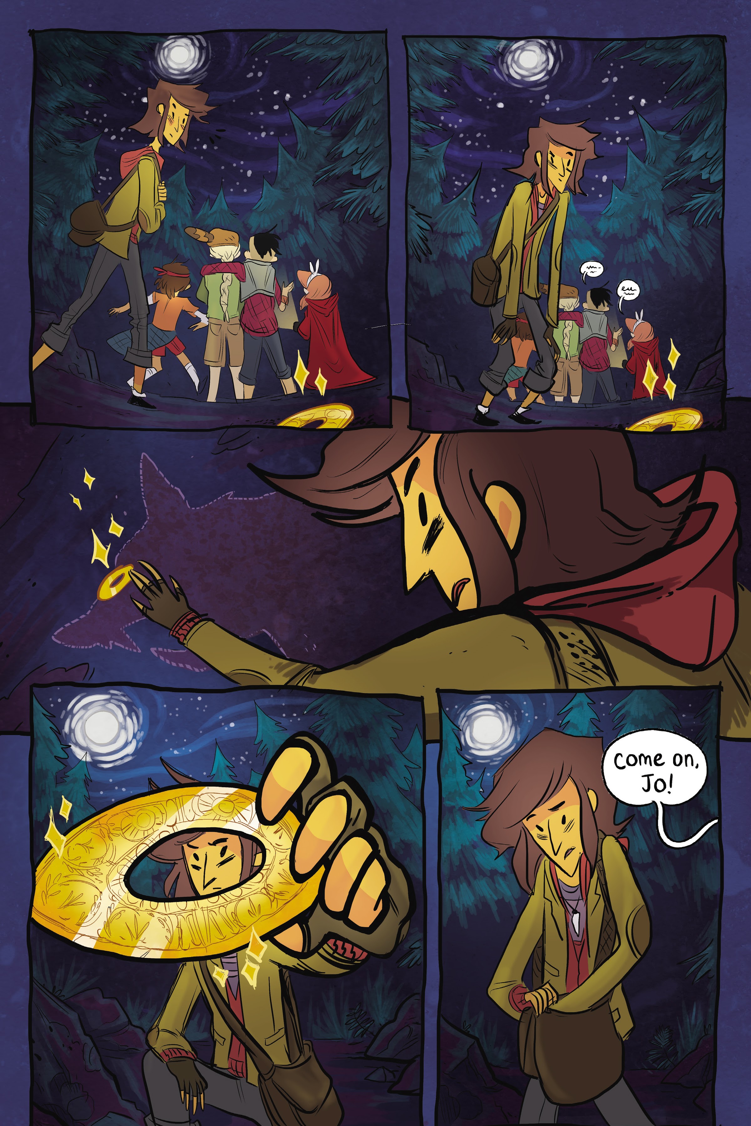 Read online Lumberjanes: The Infernal Compass comic -  Issue # TPB - 109