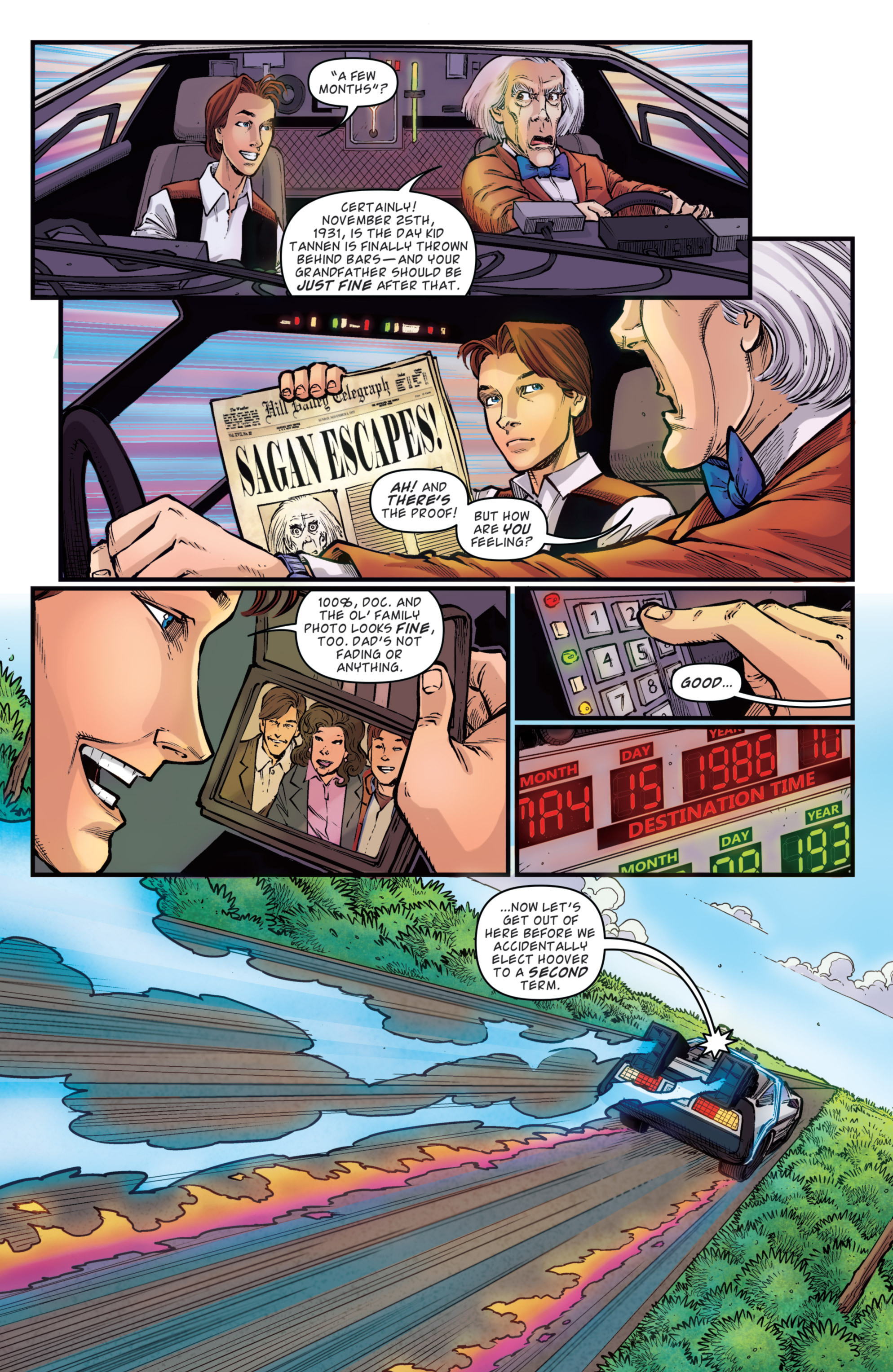 Read online Back to the Future: Citizen Brown comic -  Issue #2 - 8