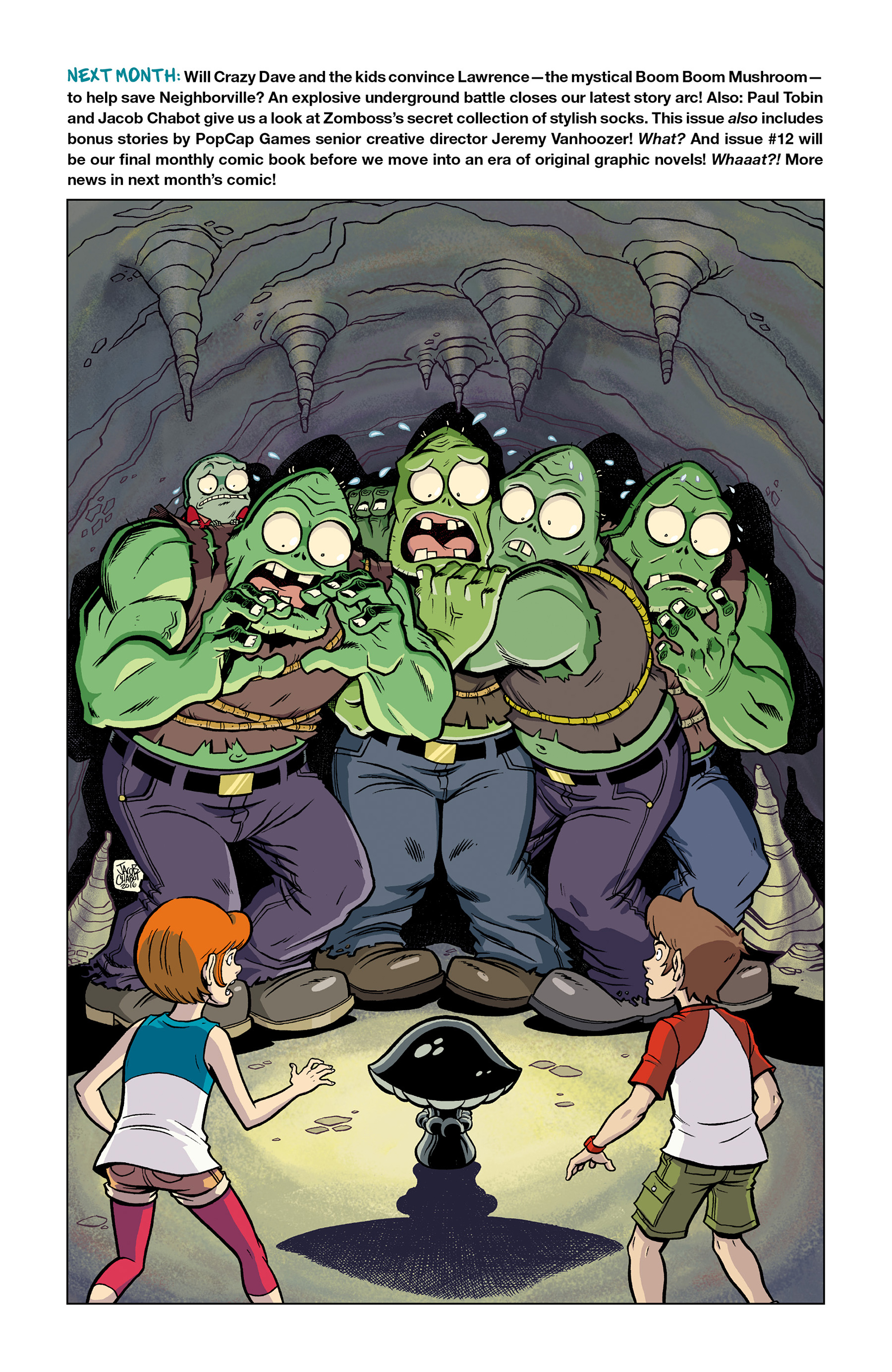 Read online Plants vs. Zombies: Boom Boom Mushroom comic -  Issue #11 - 28