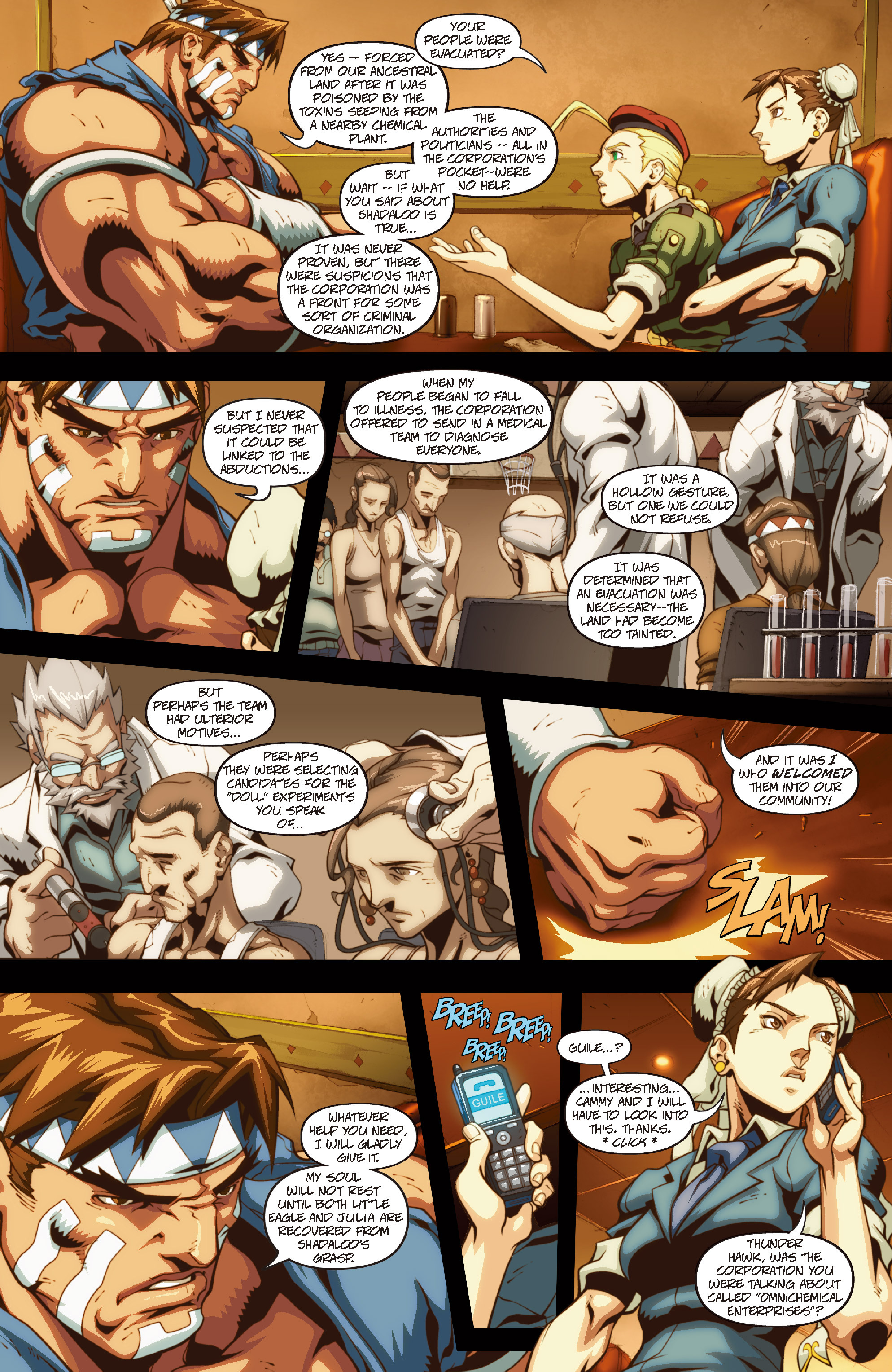 Read online Street Fighter II comic -  Issue #3 - 13