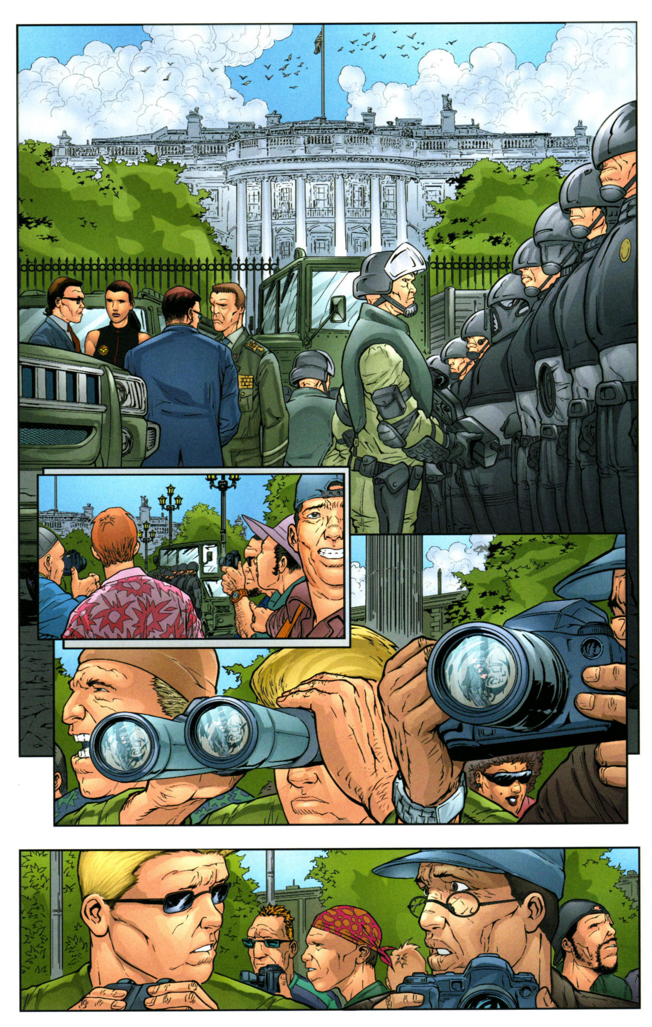 Read online Helios: Under the Gun comic -  Issue #4 - 8