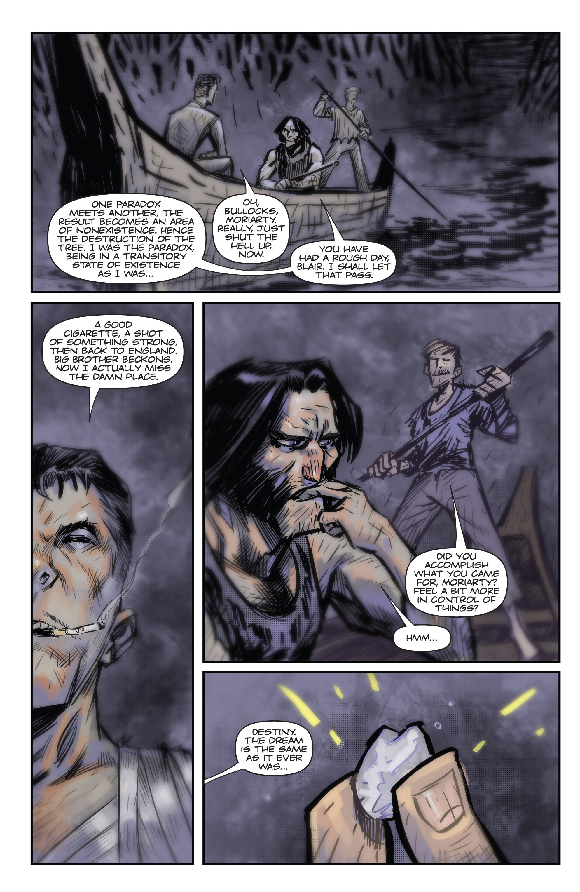Read online Moriarty comic -  Issue # TPB 2 - 126
