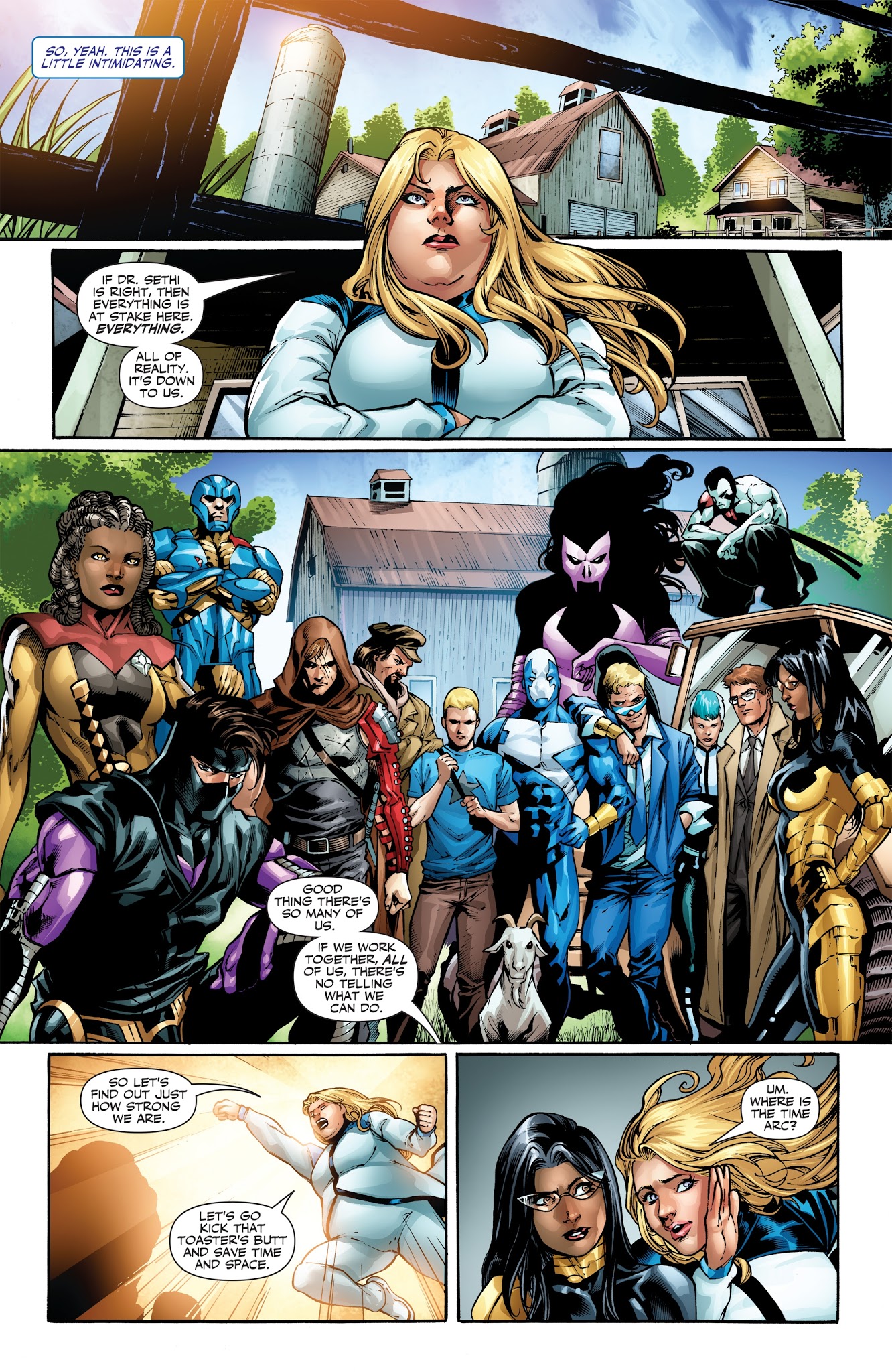 Read online Faith and the Future Force comic -  Issue #2 - 23