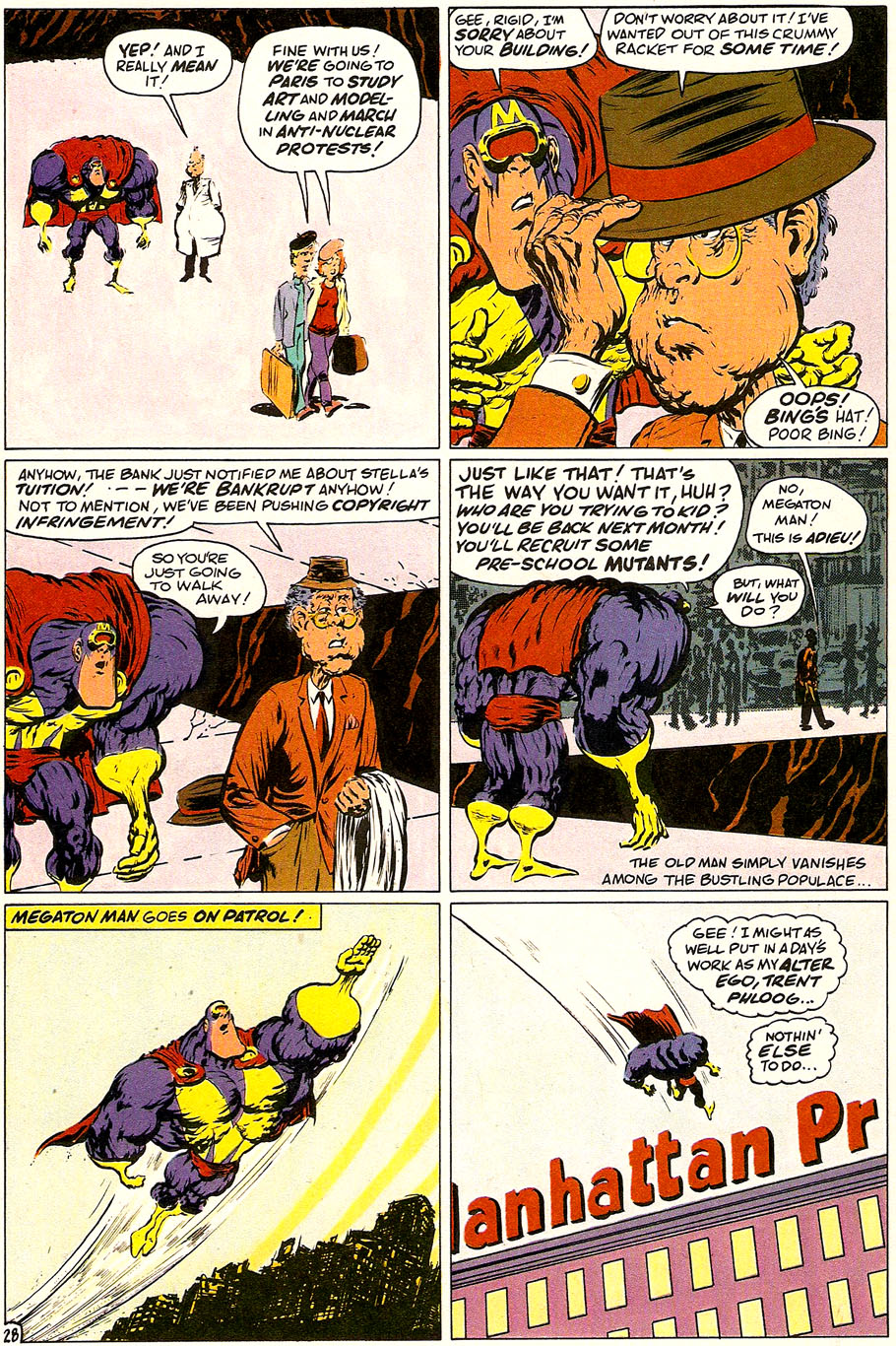 Read online Megaton Man comic -  Issue #2 - 30