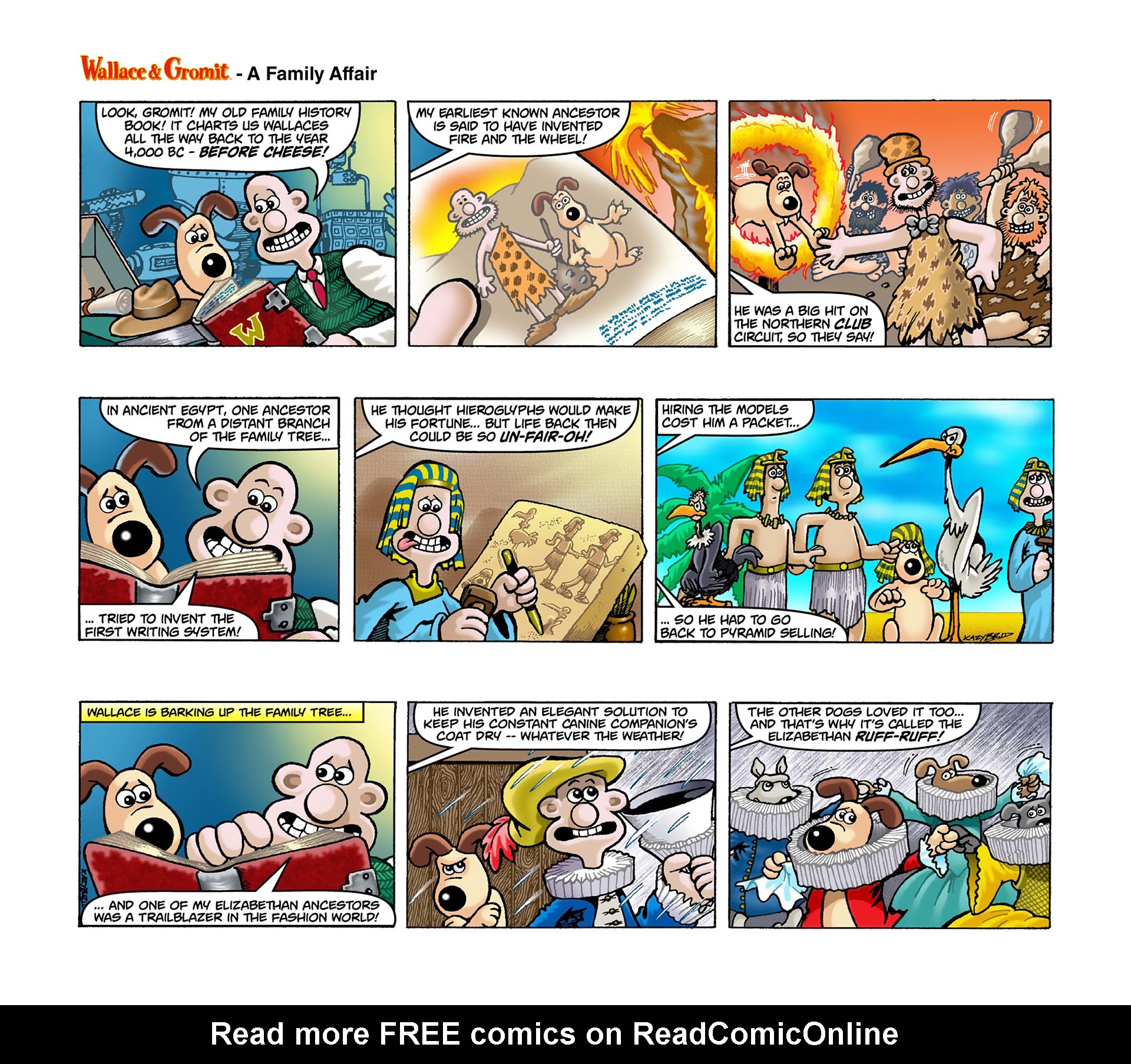 Read online Wallace & Gromit Dailies comic -  Issue #4 - 8