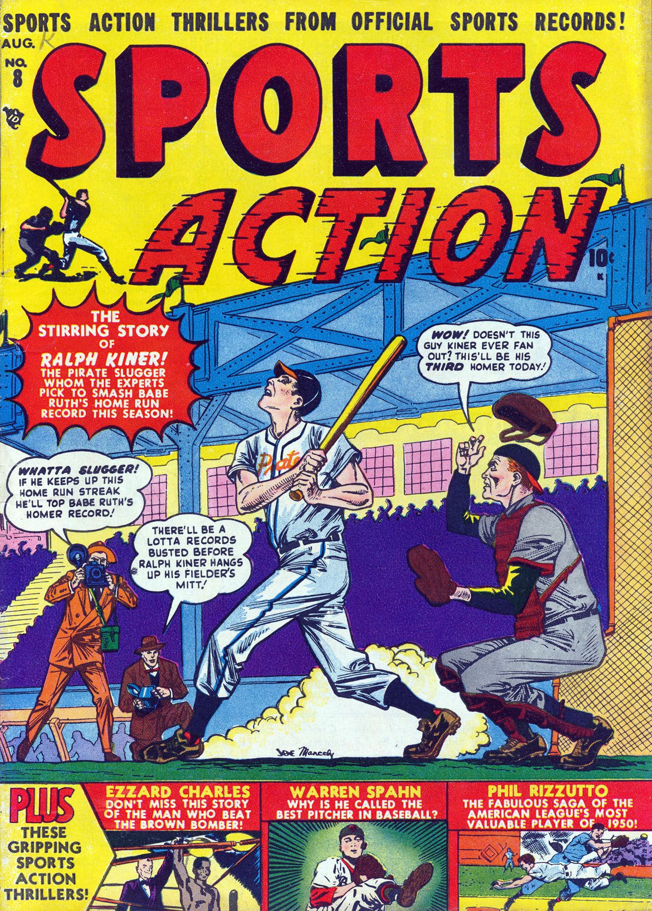 Read online Sports Action comic -  Issue #8 - 1