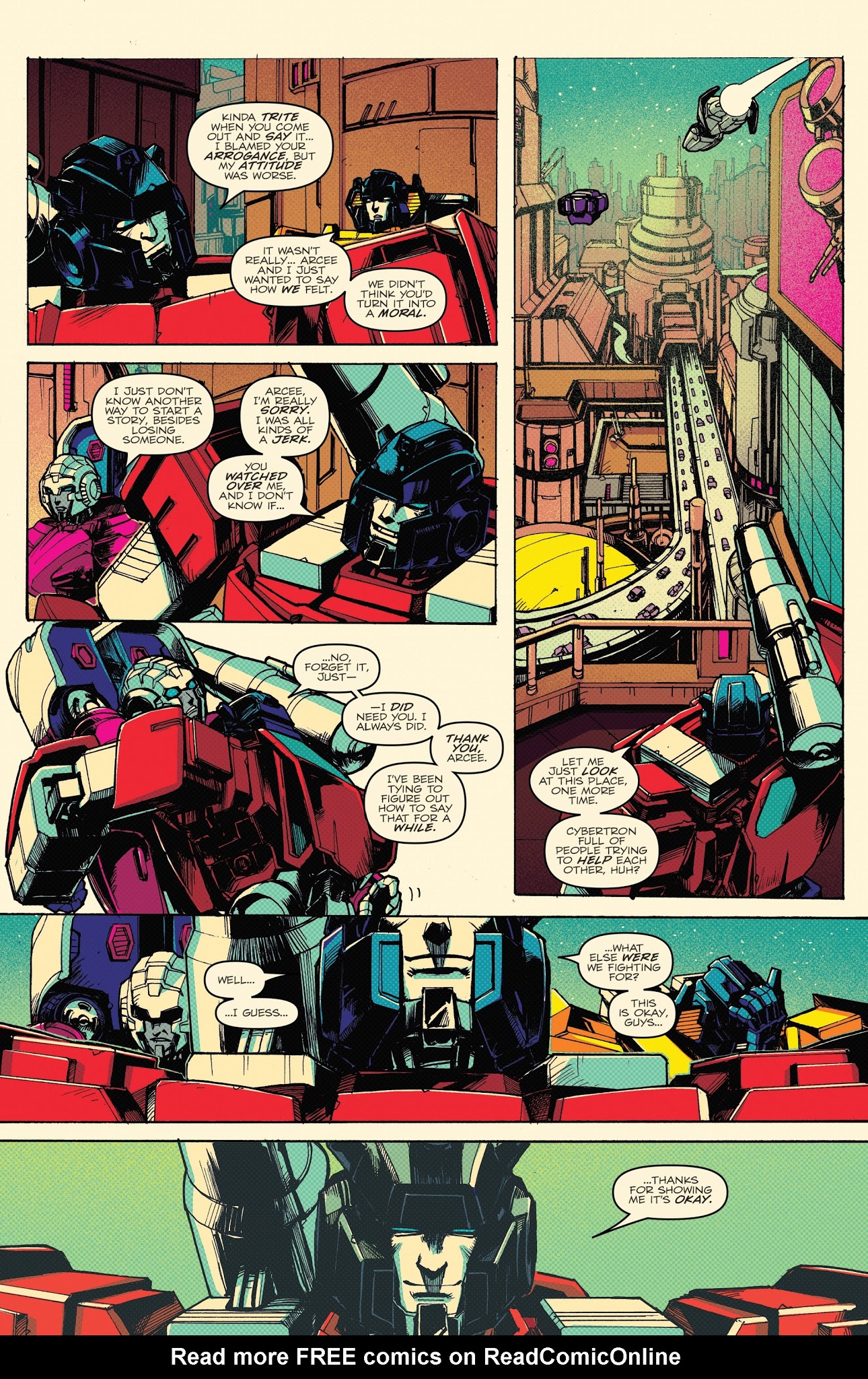 Read online Optimus Prime comic -  Issue #9 - 21