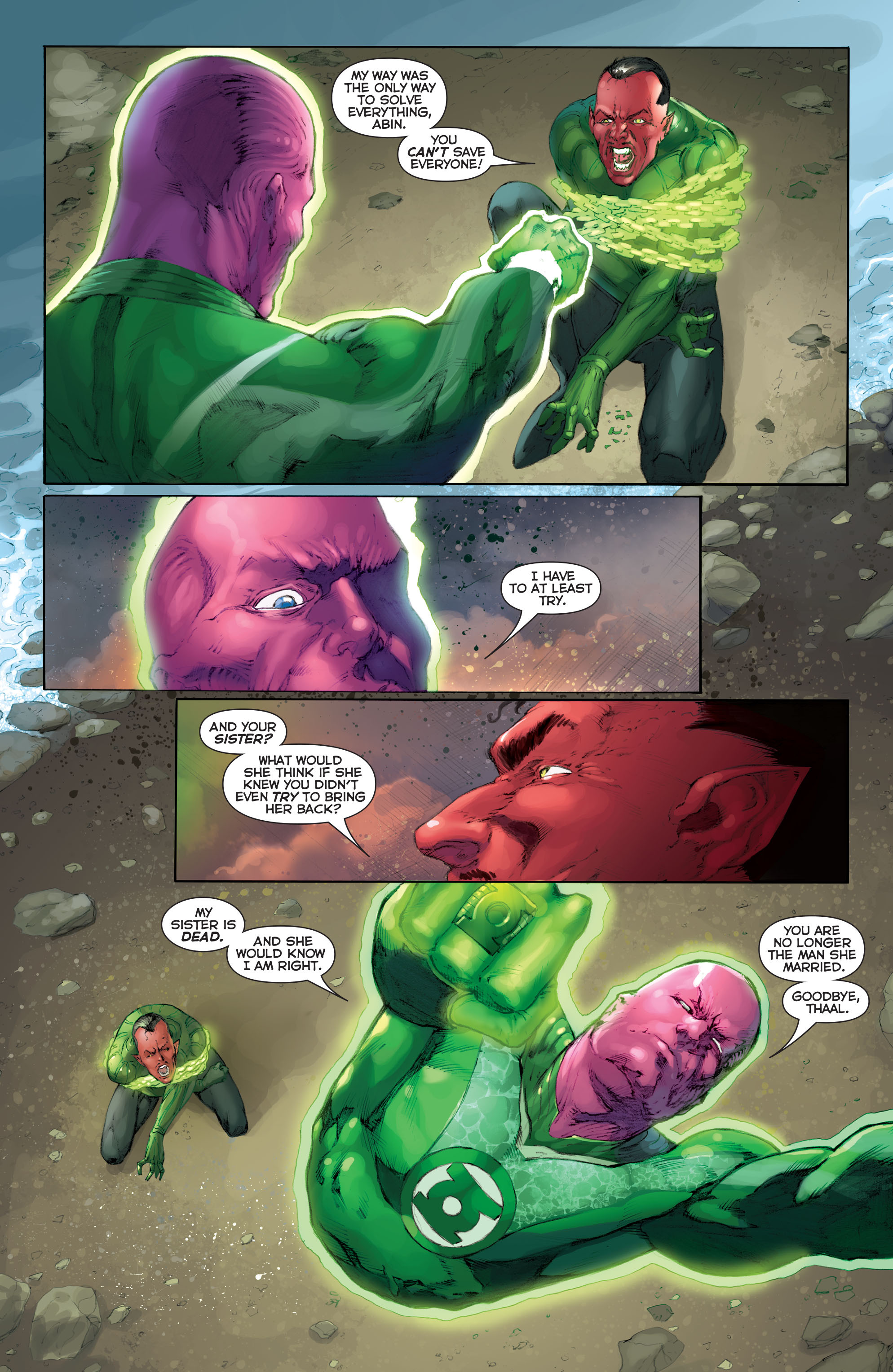 Read online Flashpoint: The World of Flashpoint Featuring Green Lantern comic -  Issue # Full - 50