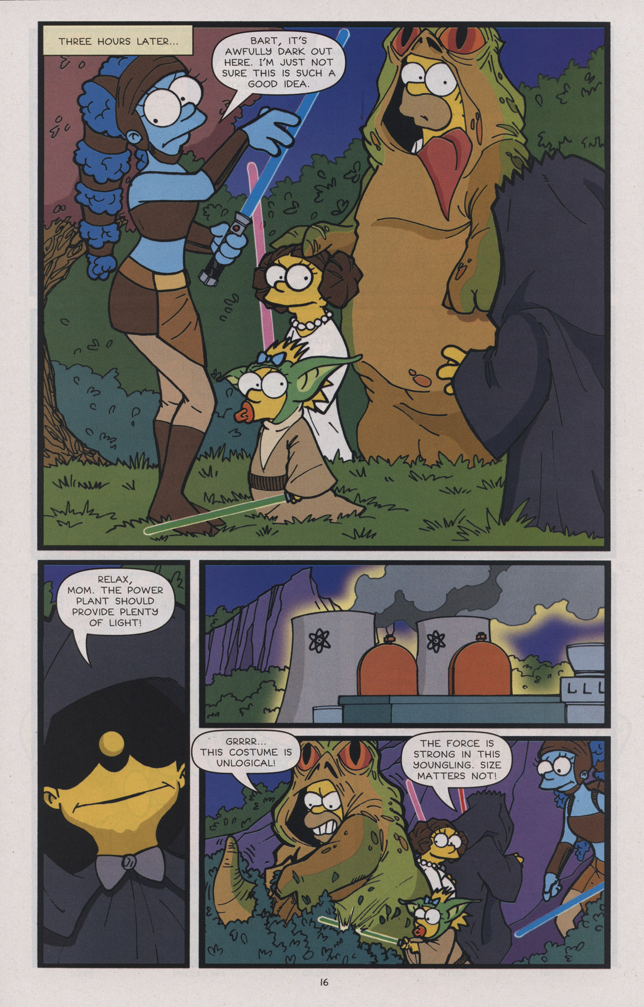 Read online Treehouse of Horror comic -  Issue #17 - 19