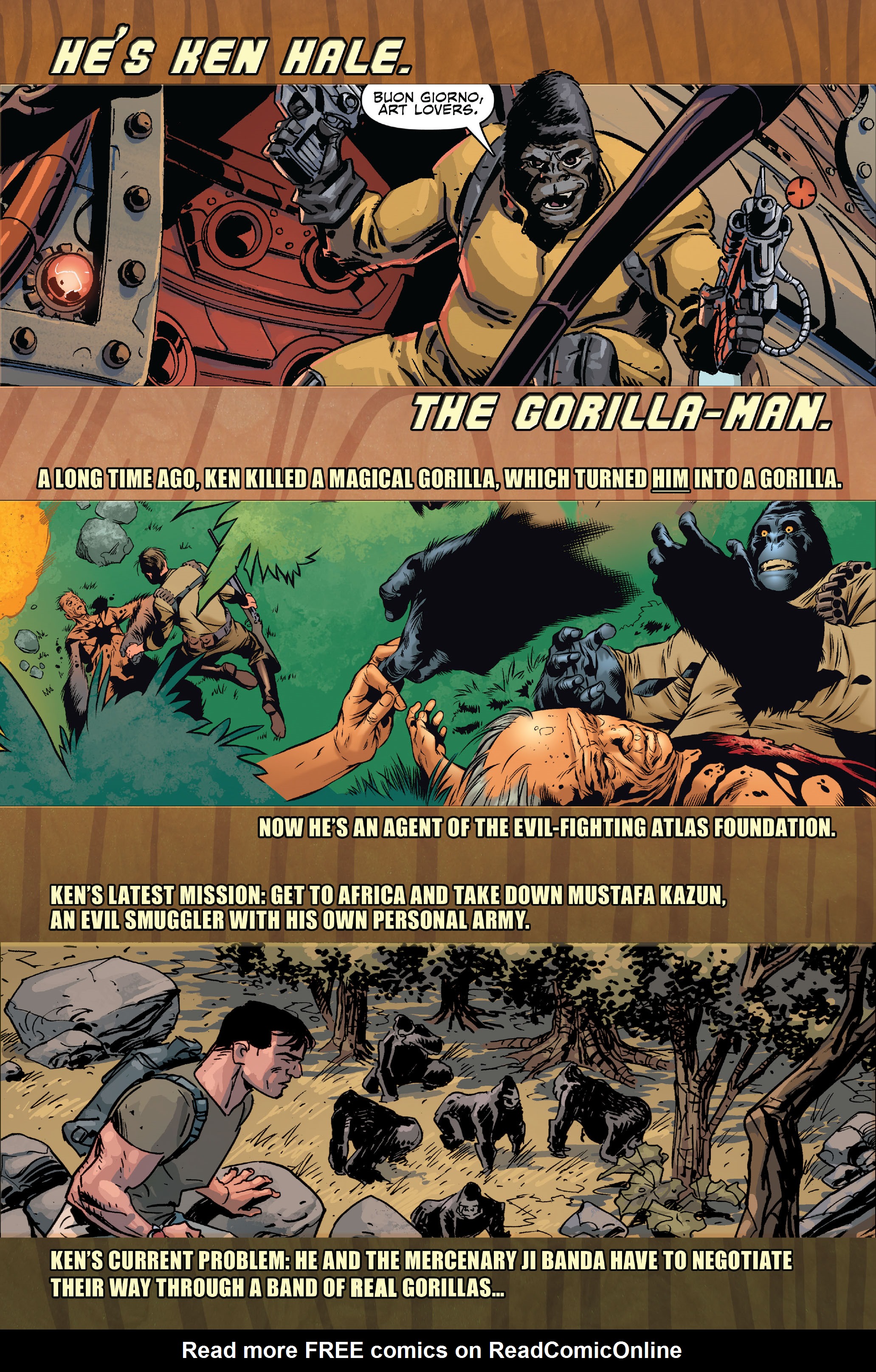 Read online Gorilla Man comic -  Issue #3 - 3