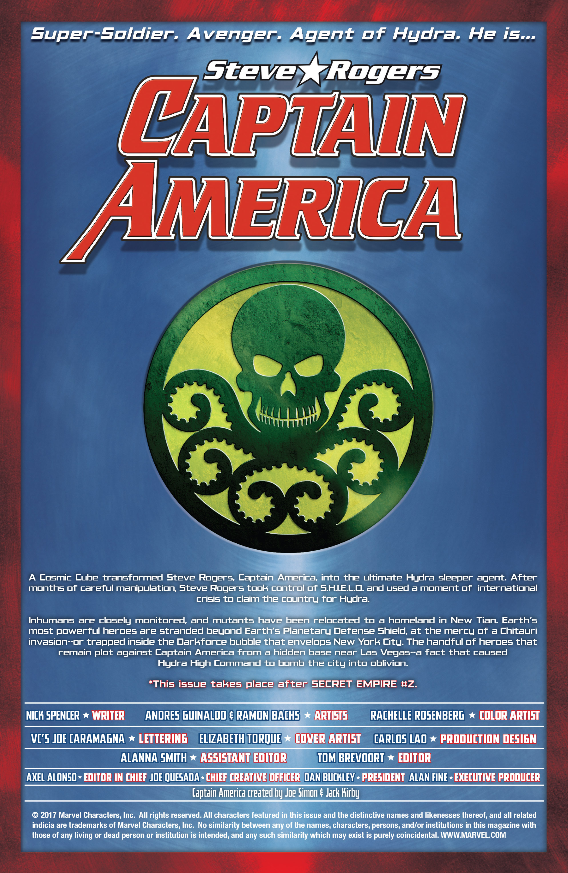 Read online Captain America: Steve Rogers comic -  Issue #17 - 2