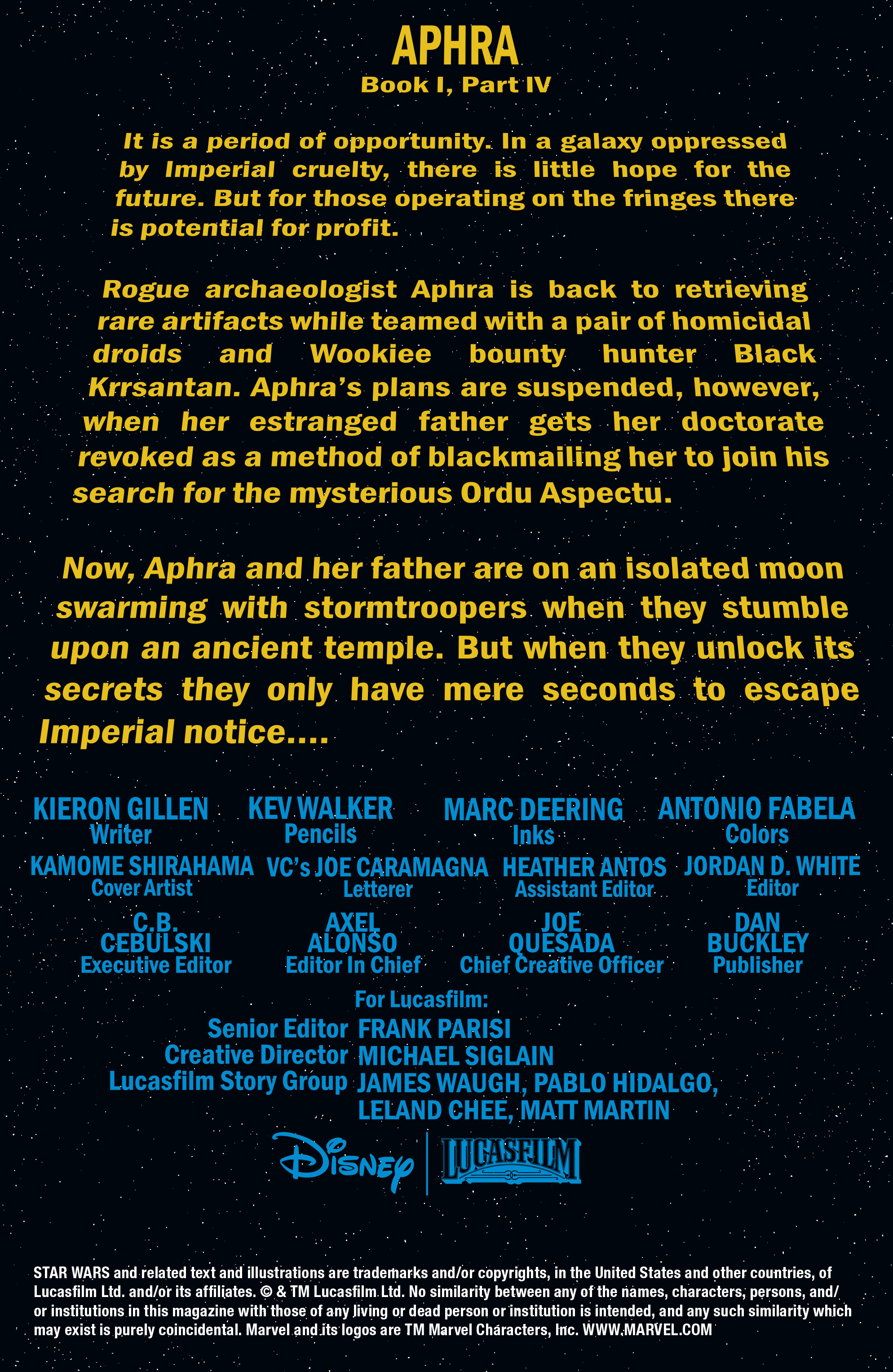 Read online Doctor Aphra comic -  Issue #4 - 2