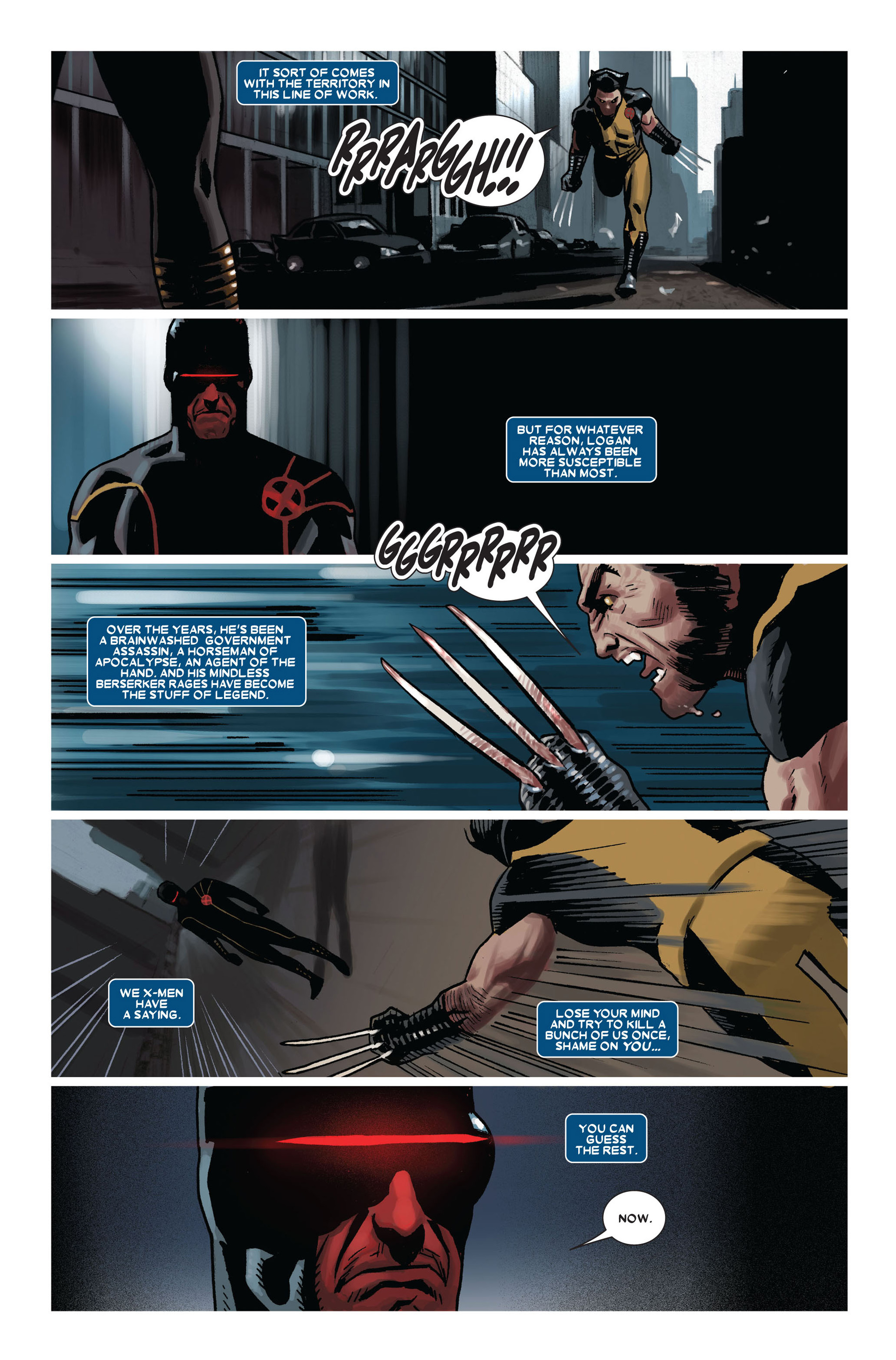 Read online Wolverine (2010) comic -  Issue #6 - 4