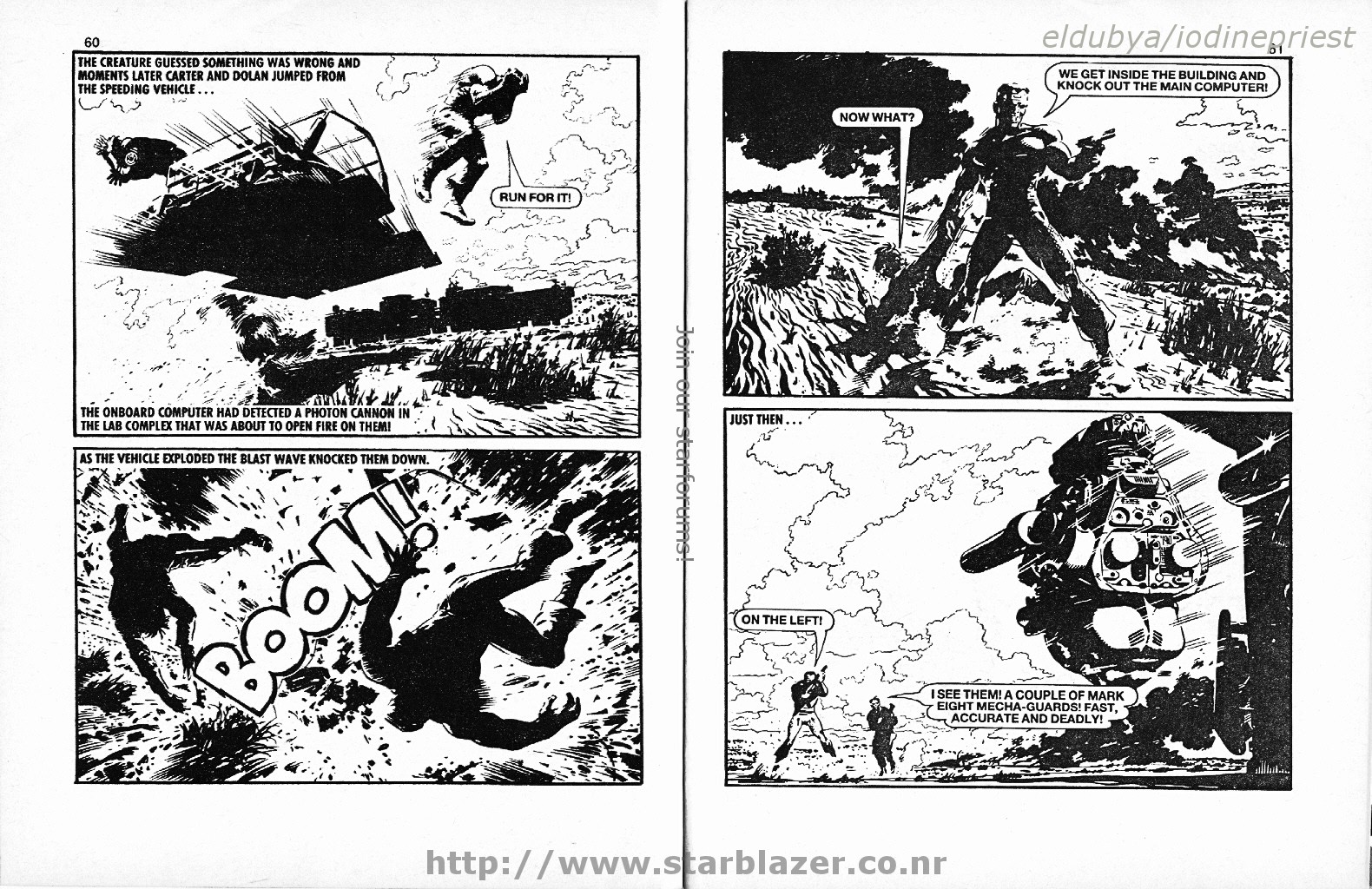 Read online Starblazer comic -  Issue #191 - 32