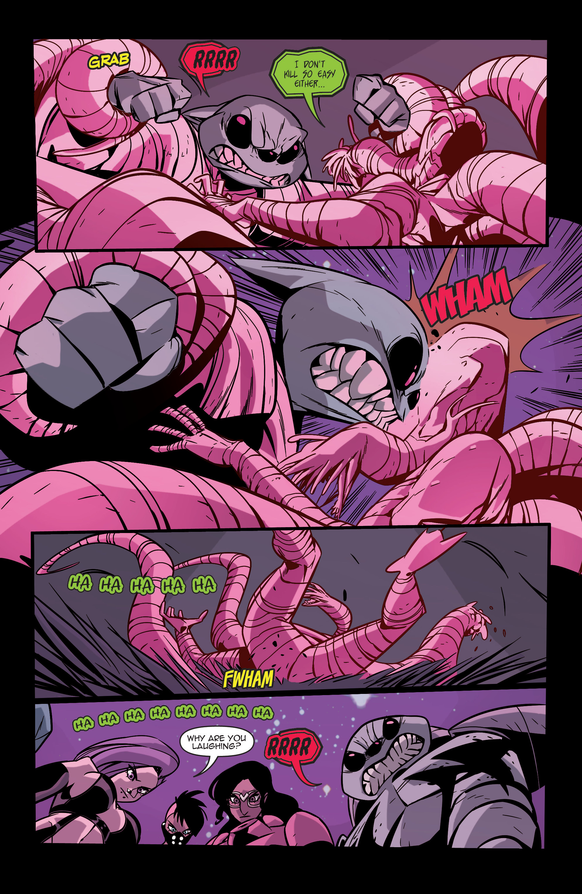 Read online Vampblade Season 4 comic -  Issue #6 - 16