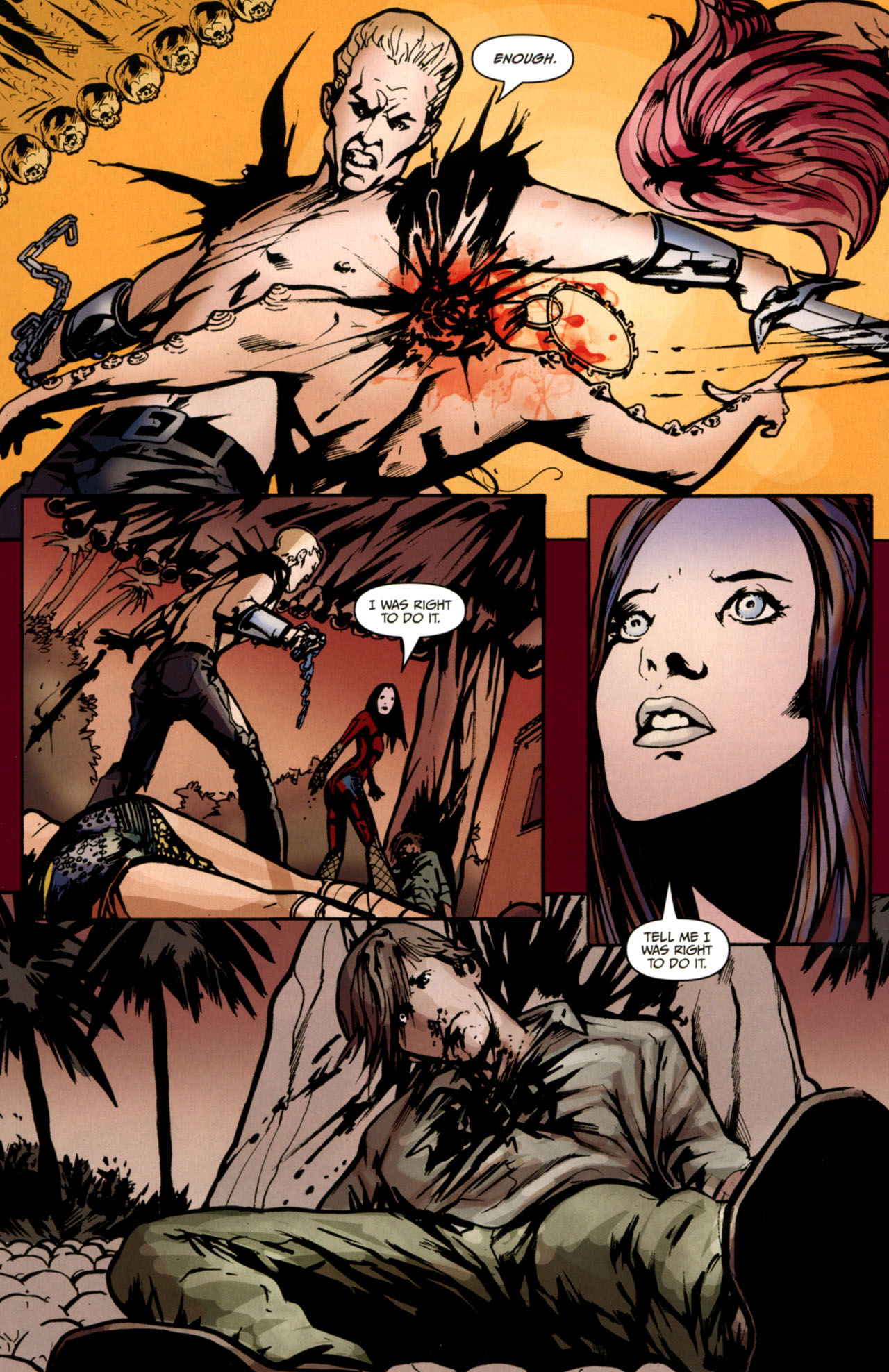 Read online Spike: After the Fall comic -  Issue #4 - 17
