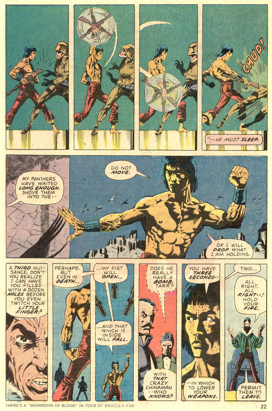 Read online Master of Kung Fu (1974) comic -  Issue #30 - 14