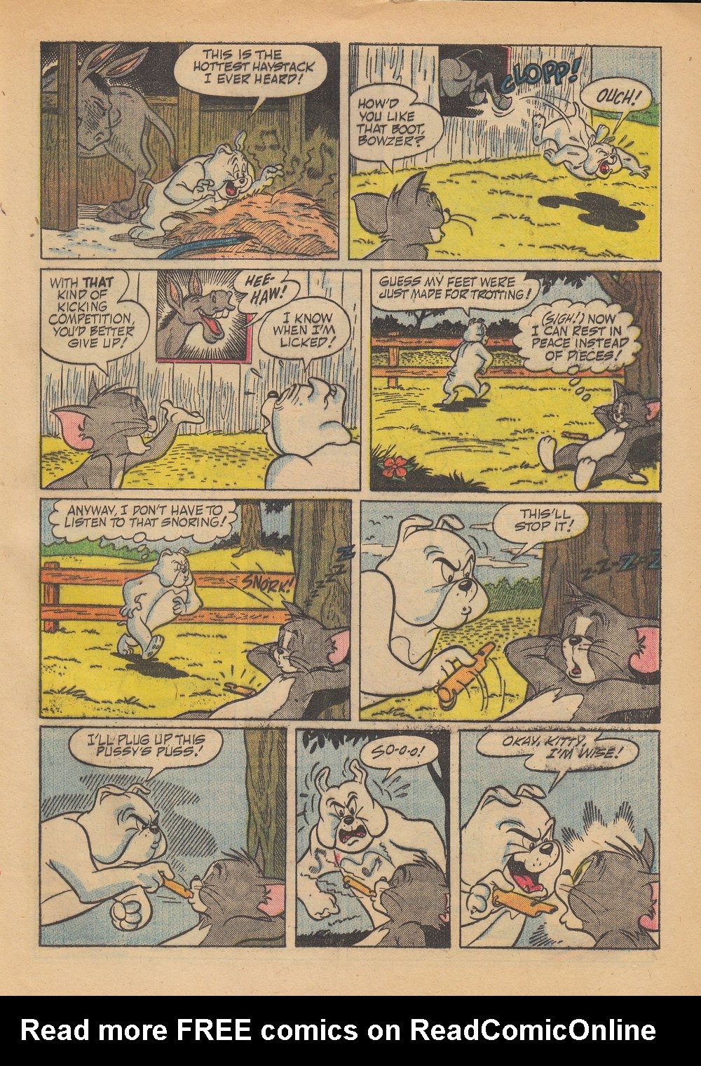 Read online Tom and Jerry's Summer Fun comic -  Issue #4 - 96