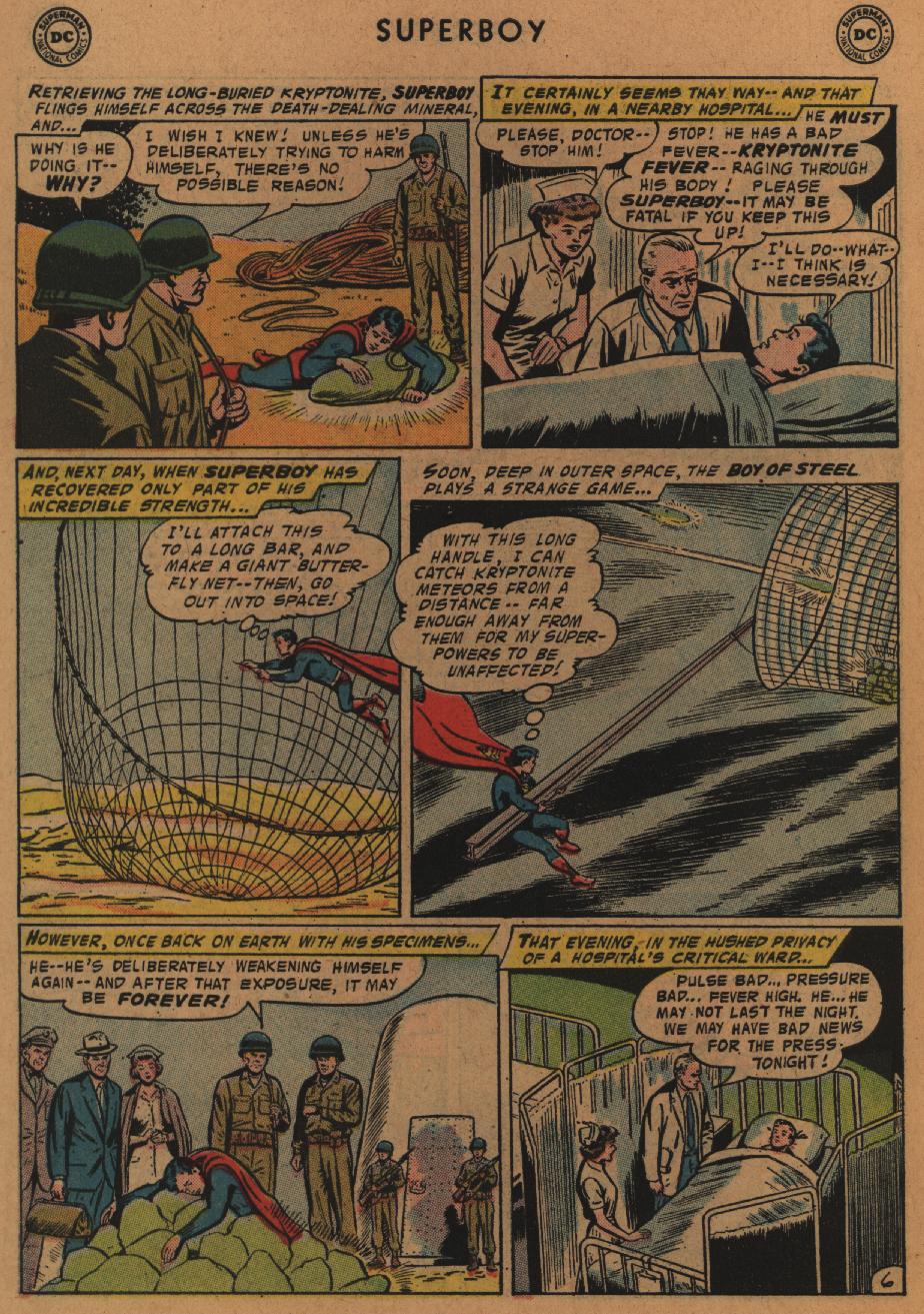Read online Superboy (1949) comic -  Issue #58 - 26