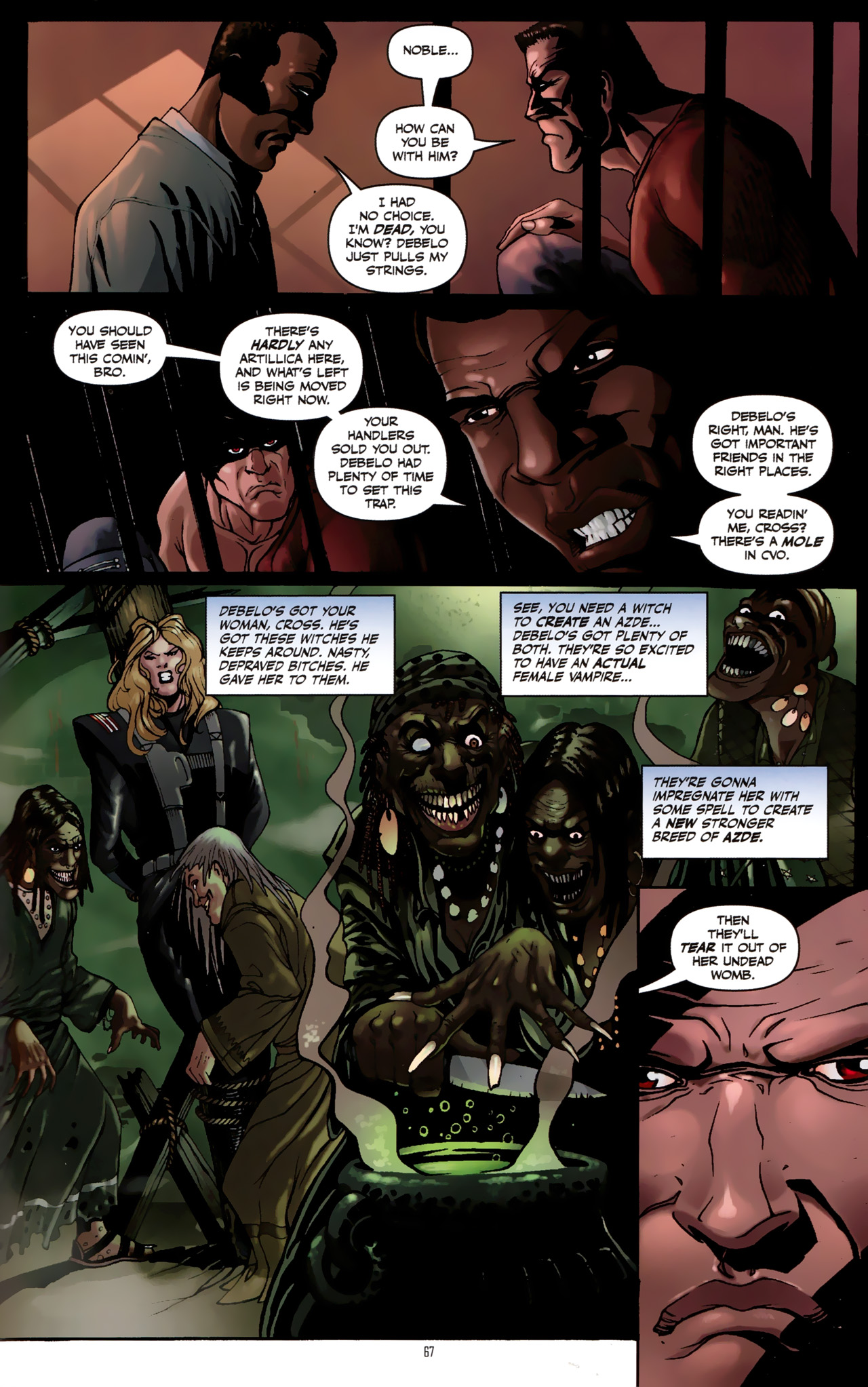 Read online CVO : Covert Vampiric Operations -- 100-Page Spectacular comic -  Issue # TPB - 68