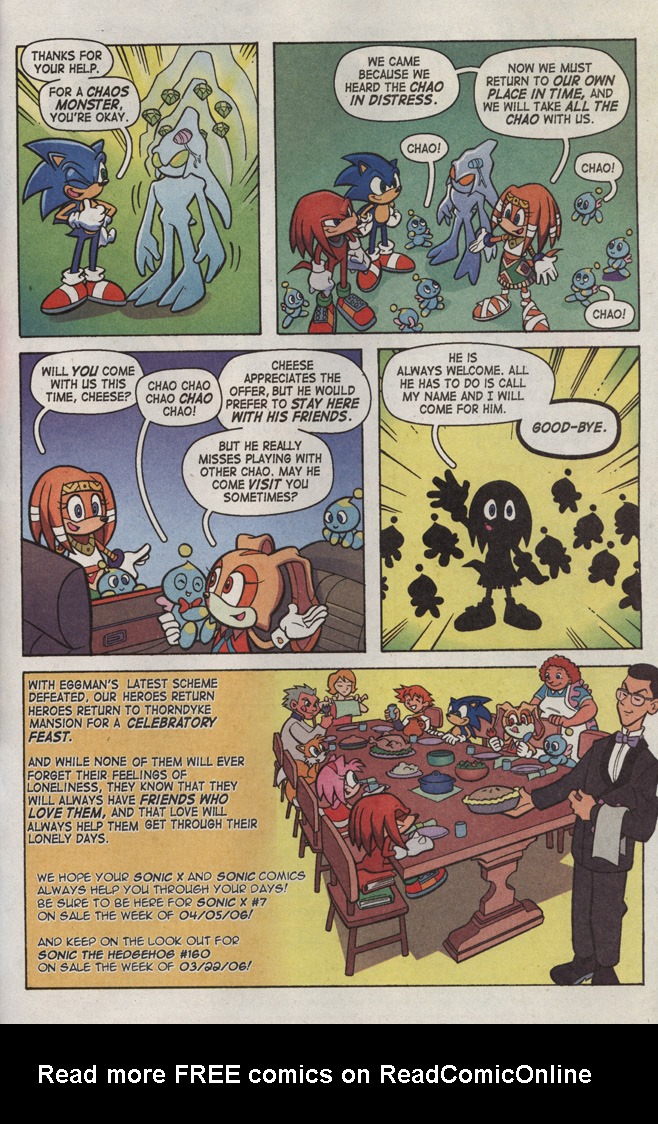 Read online Sonic X comic -  Issue #6 - 33