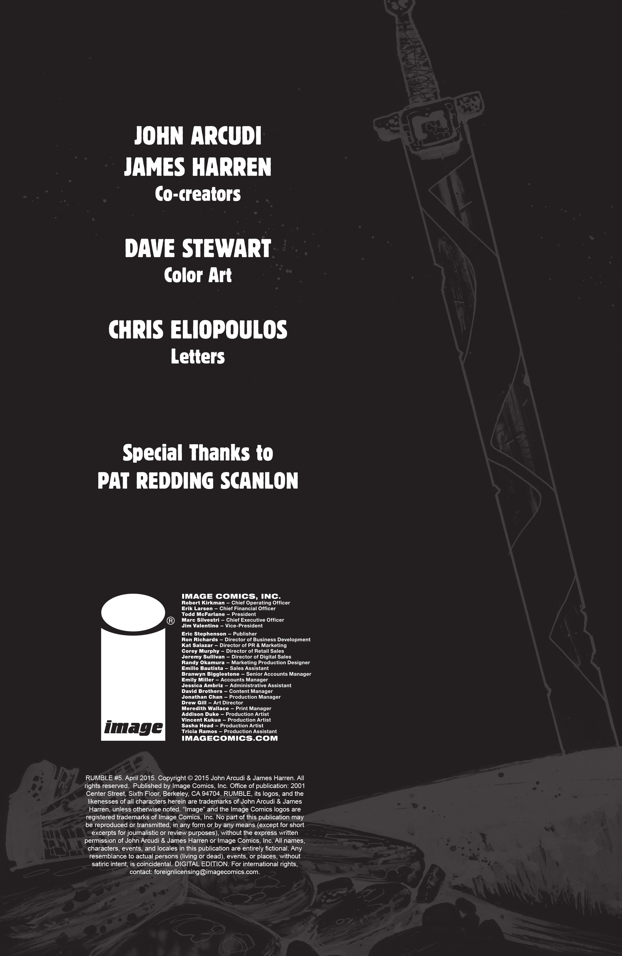 Read online Rumble comic -  Issue #5 - 2