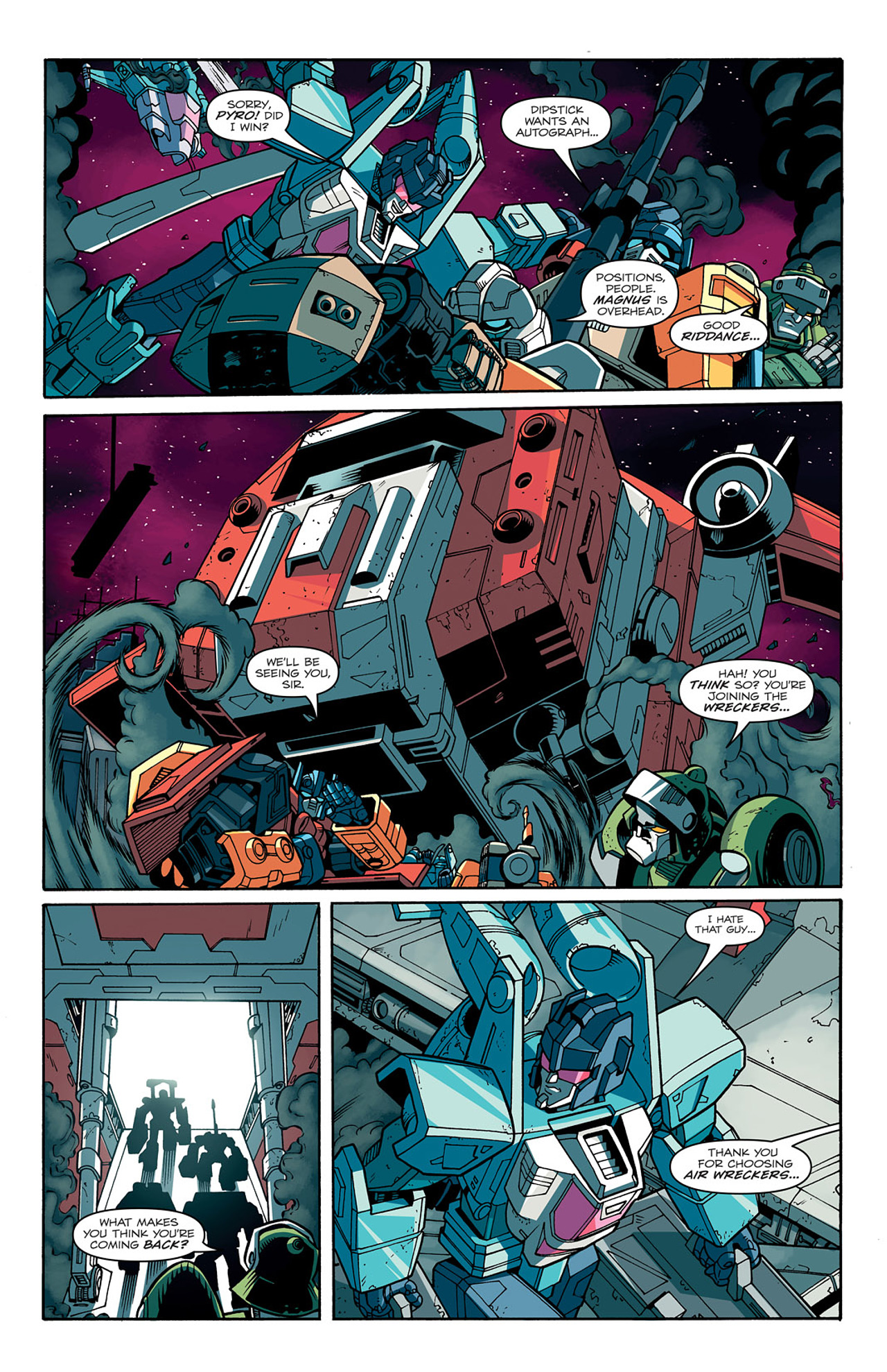 Read online Transformers: Last Stand of The Wreckers comic -  Issue #1 - 12