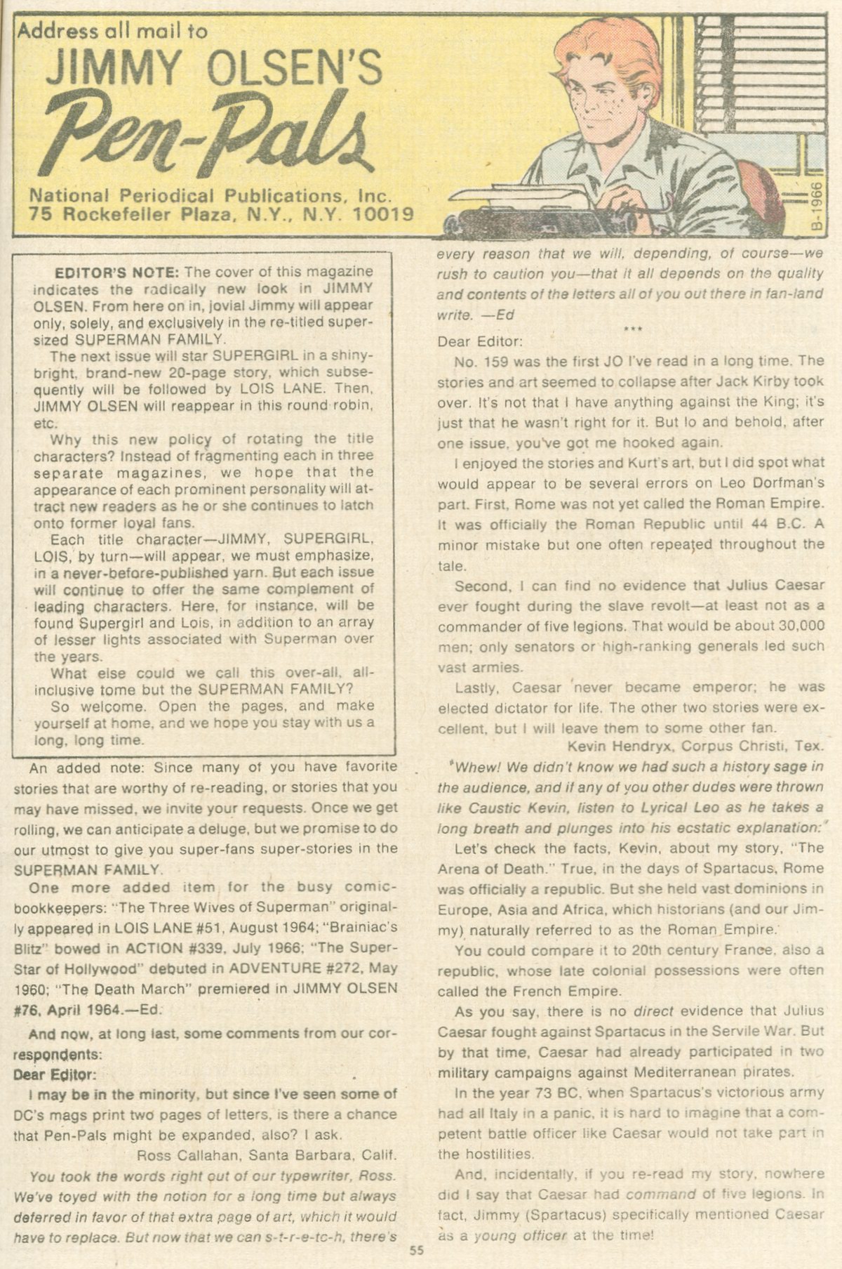 Read online The Superman Family comic -  Issue #164 - 55