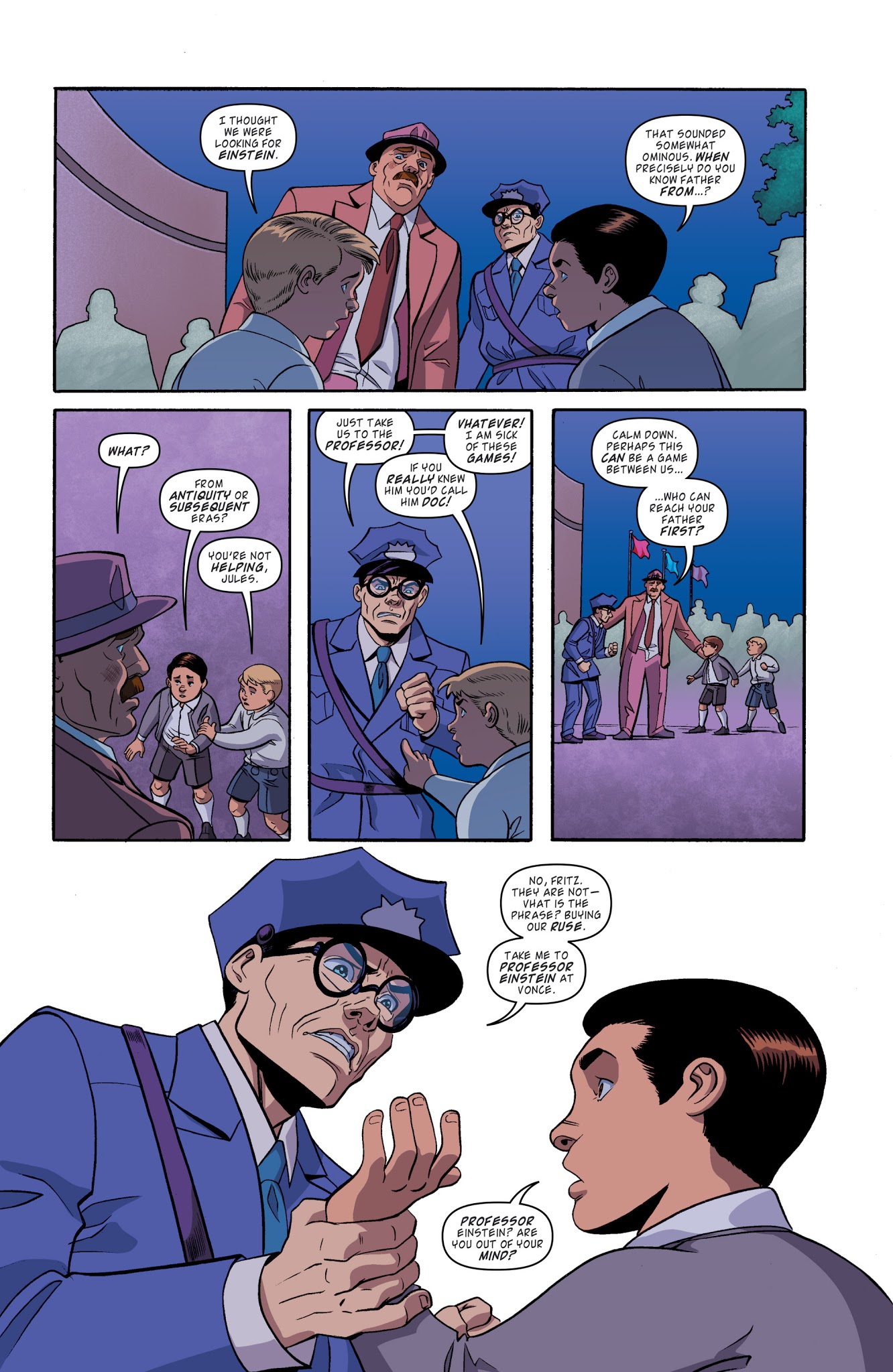 Read online Back to the Future: Tales from the Time Train comic -  Issue #4 - 22
