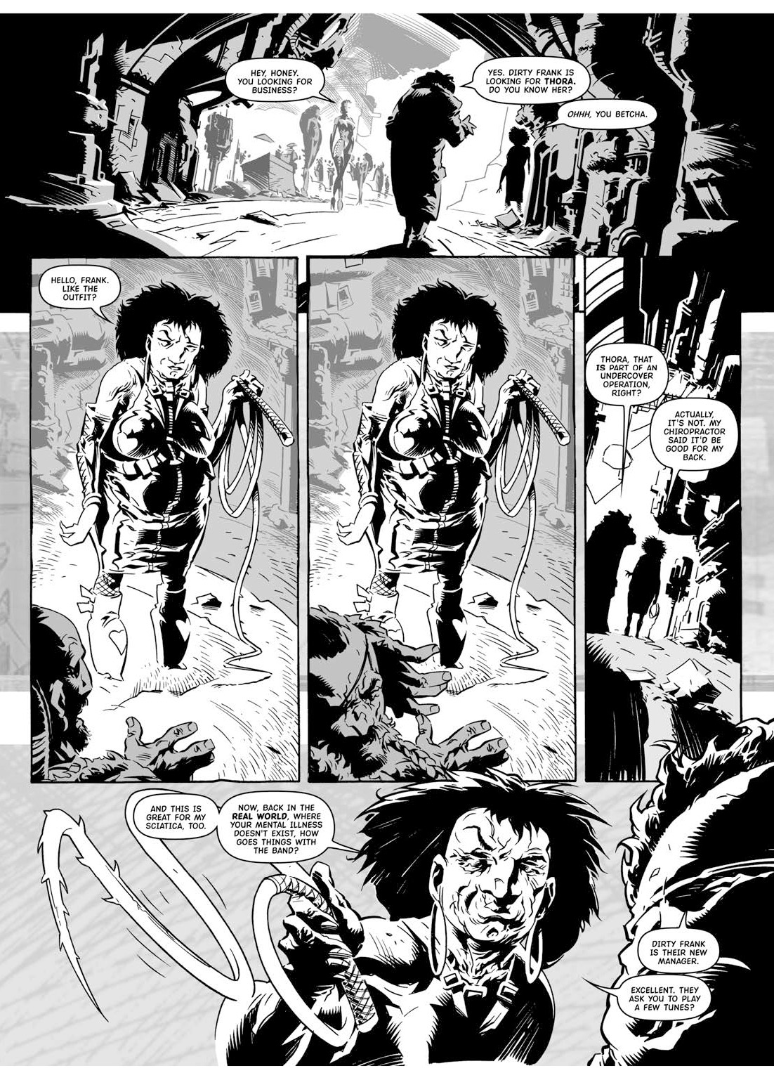 Read online Mega-City Undercover comic -  Issue # TPB 1 - 132