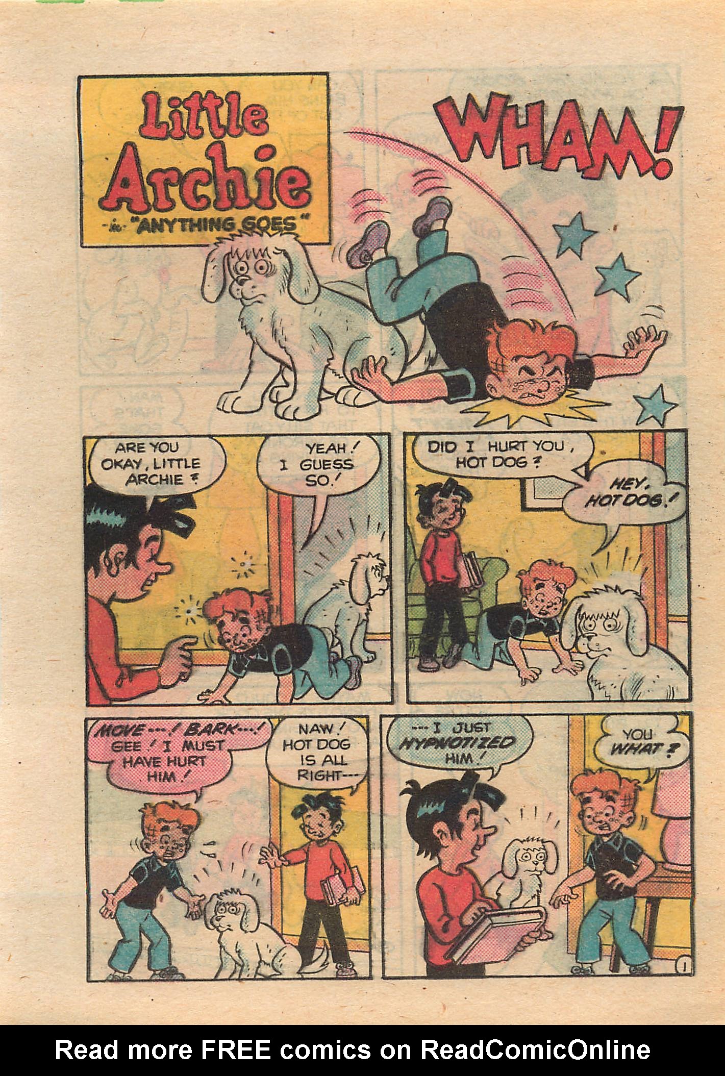 Read online Little Archie Comics Digest Magazine comic -  Issue #7 - 68