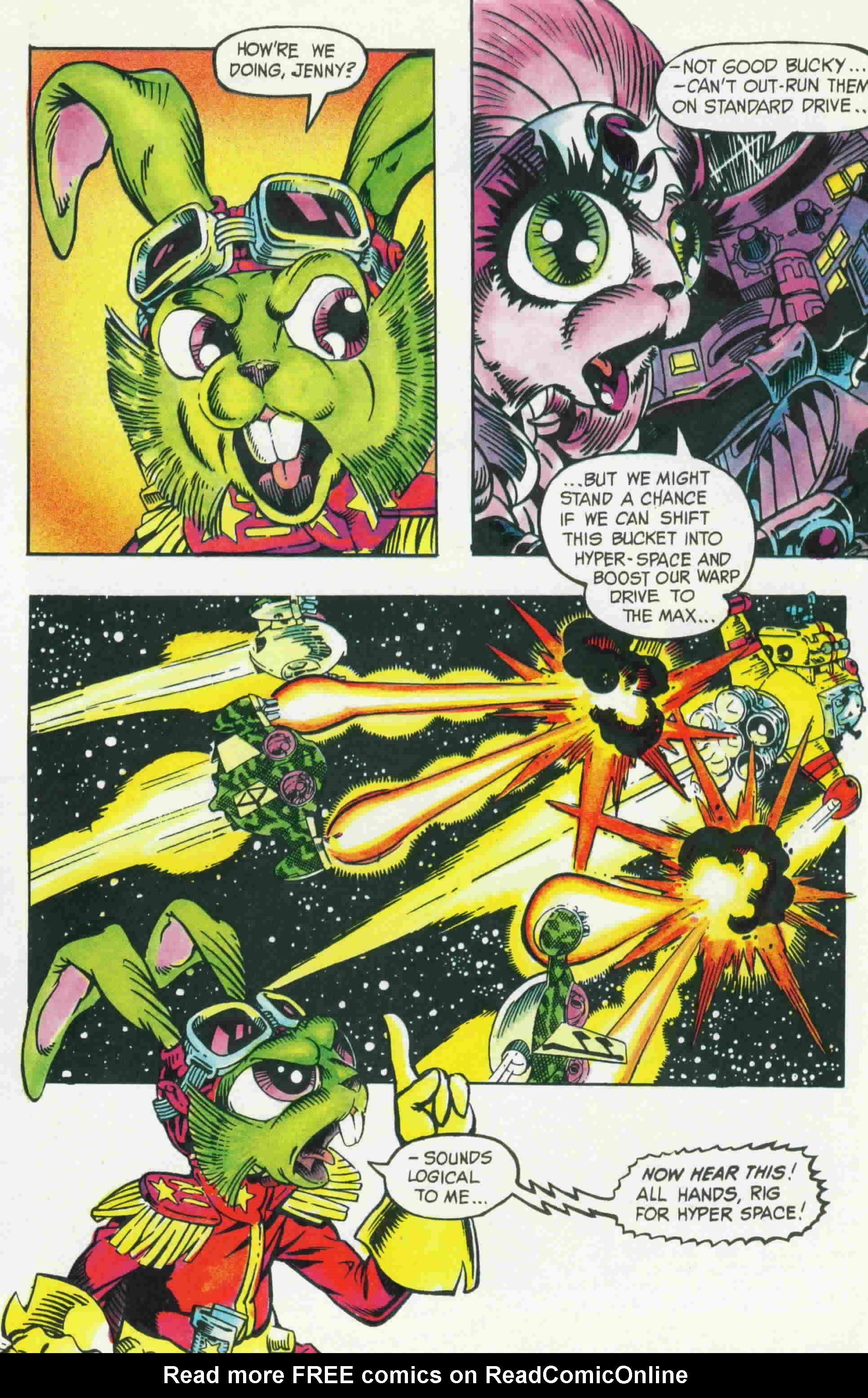 Read online Bucky O'Hare (1991) comic -  Issue #1 - 8