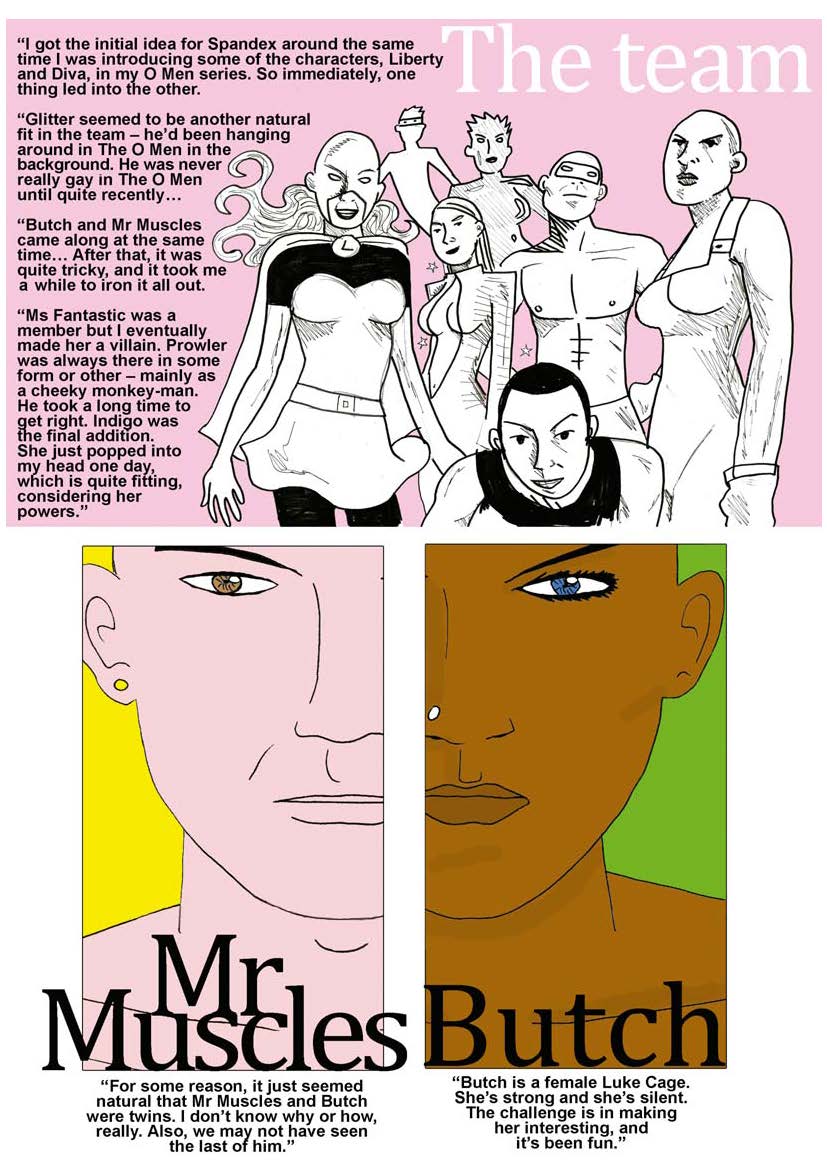 Read online Spandex comic -  Issue #1 - 35