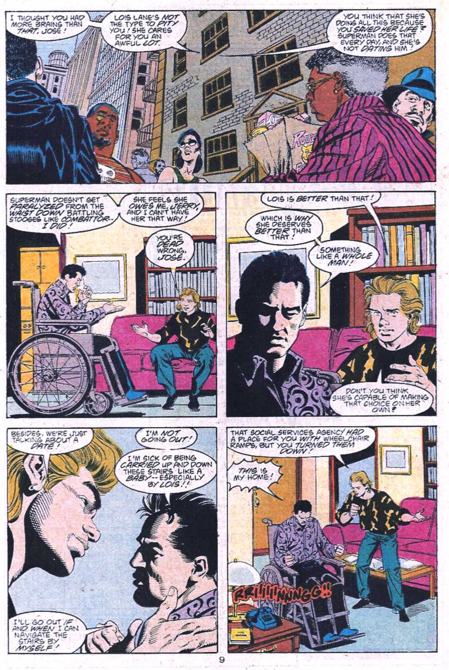 Read online Adventures of Superman (1987) comic -  Issue #445 - 10