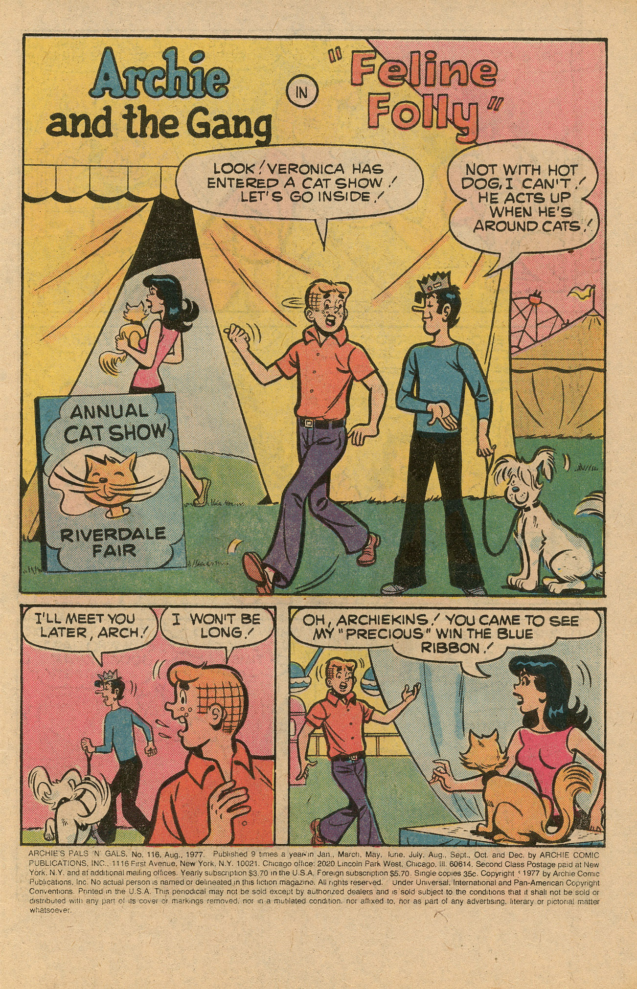 Read online Archie's Pals 'N' Gals (1952) comic -  Issue #116 - 3
